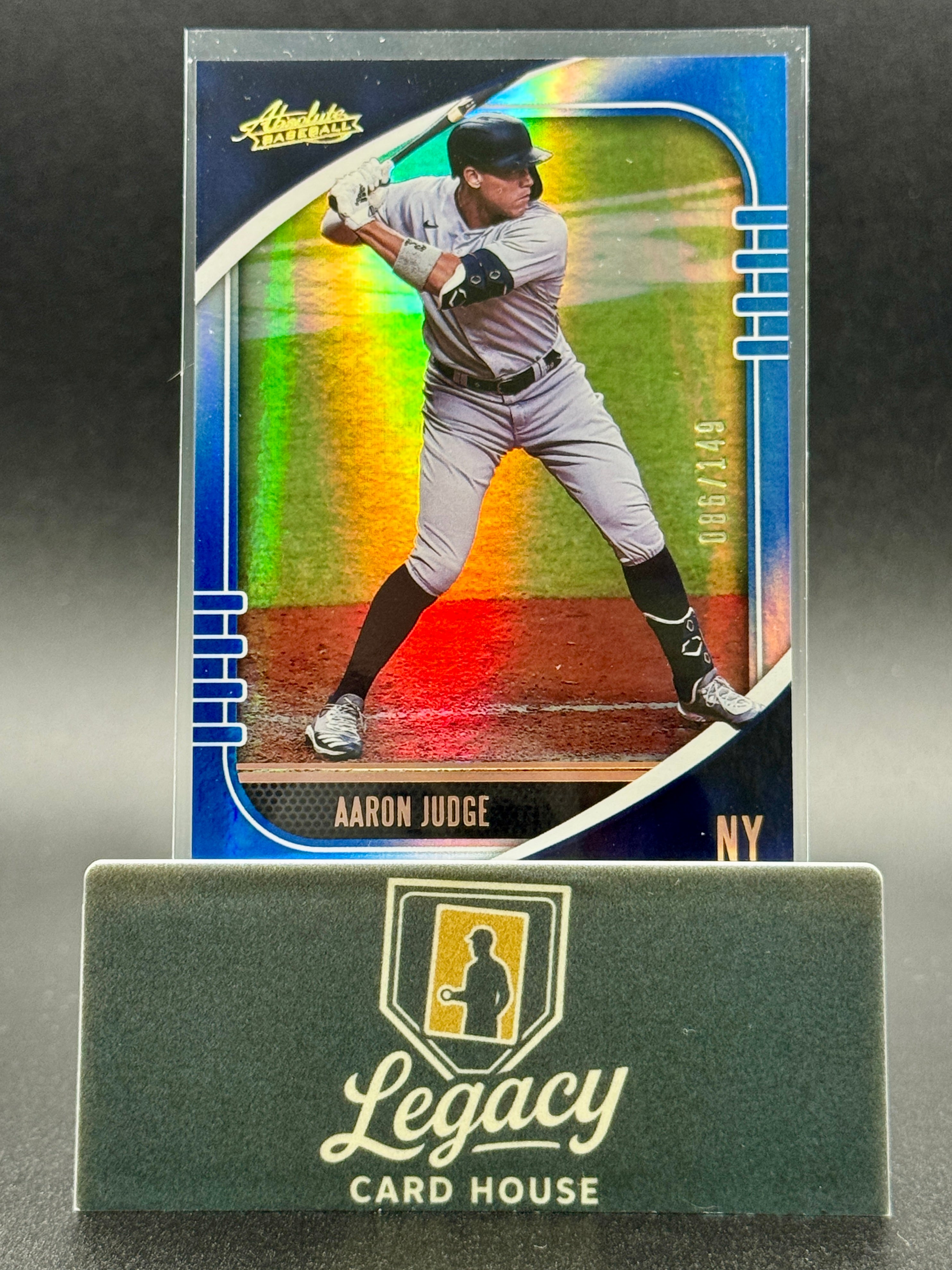 2021 Panini Absolute #27 Aaron Judge Holo Silver #/199