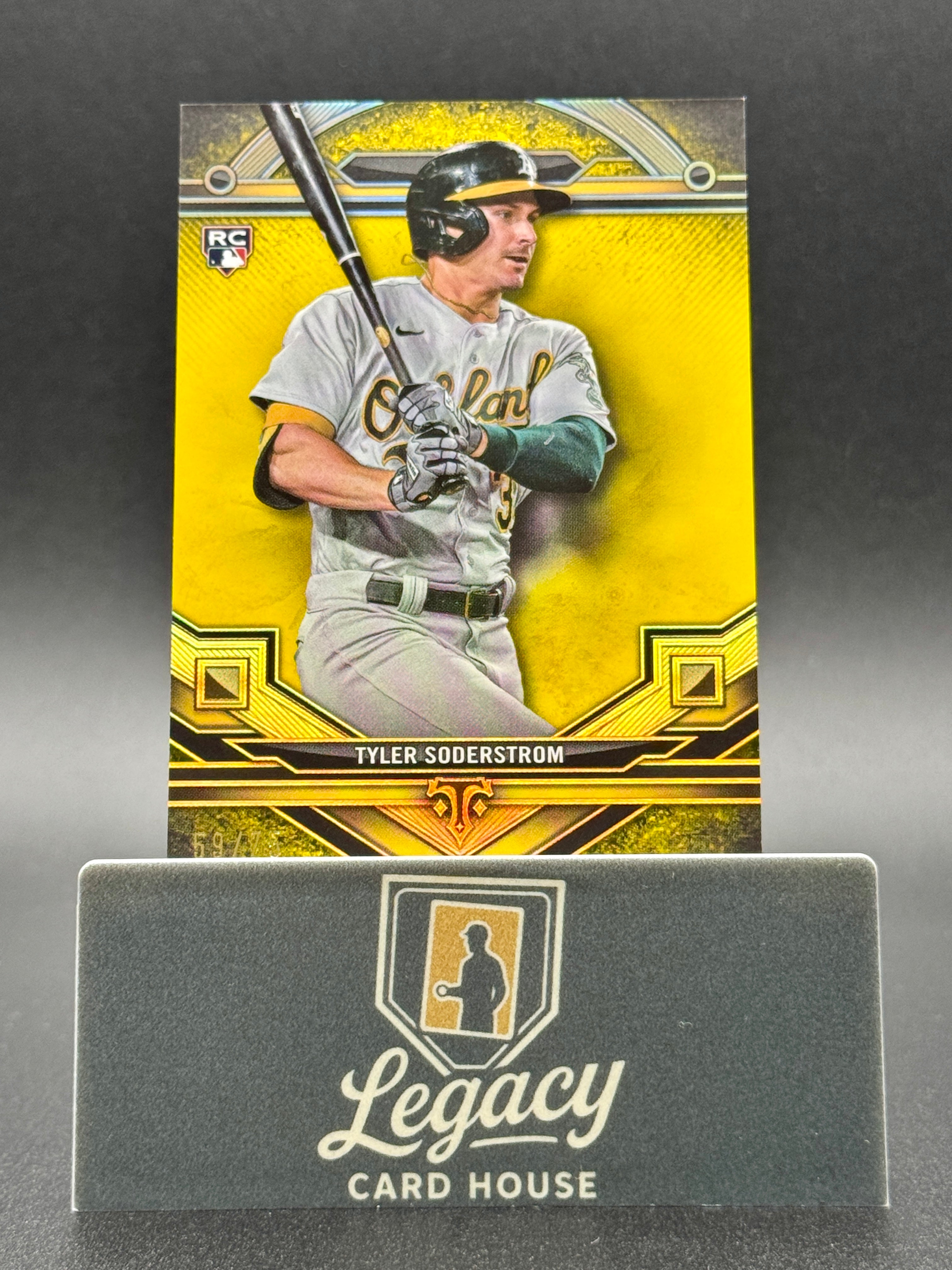 2024 Topps Triple Threads #21 Tyler Soderstrom Citrine #/75