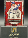 2025 Topps Tier One #46 Pete Crow-Armstrong Red Foil #/25