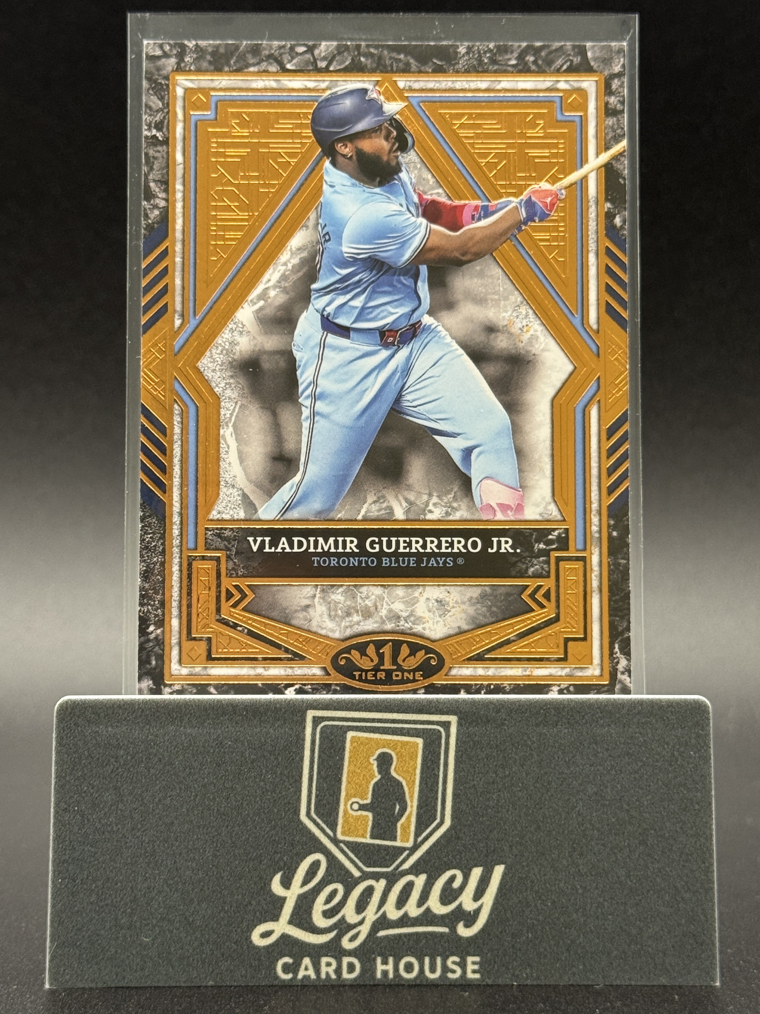 2025 Topps Tier One Vladimir Guerrero Jr. Bronze Foil
