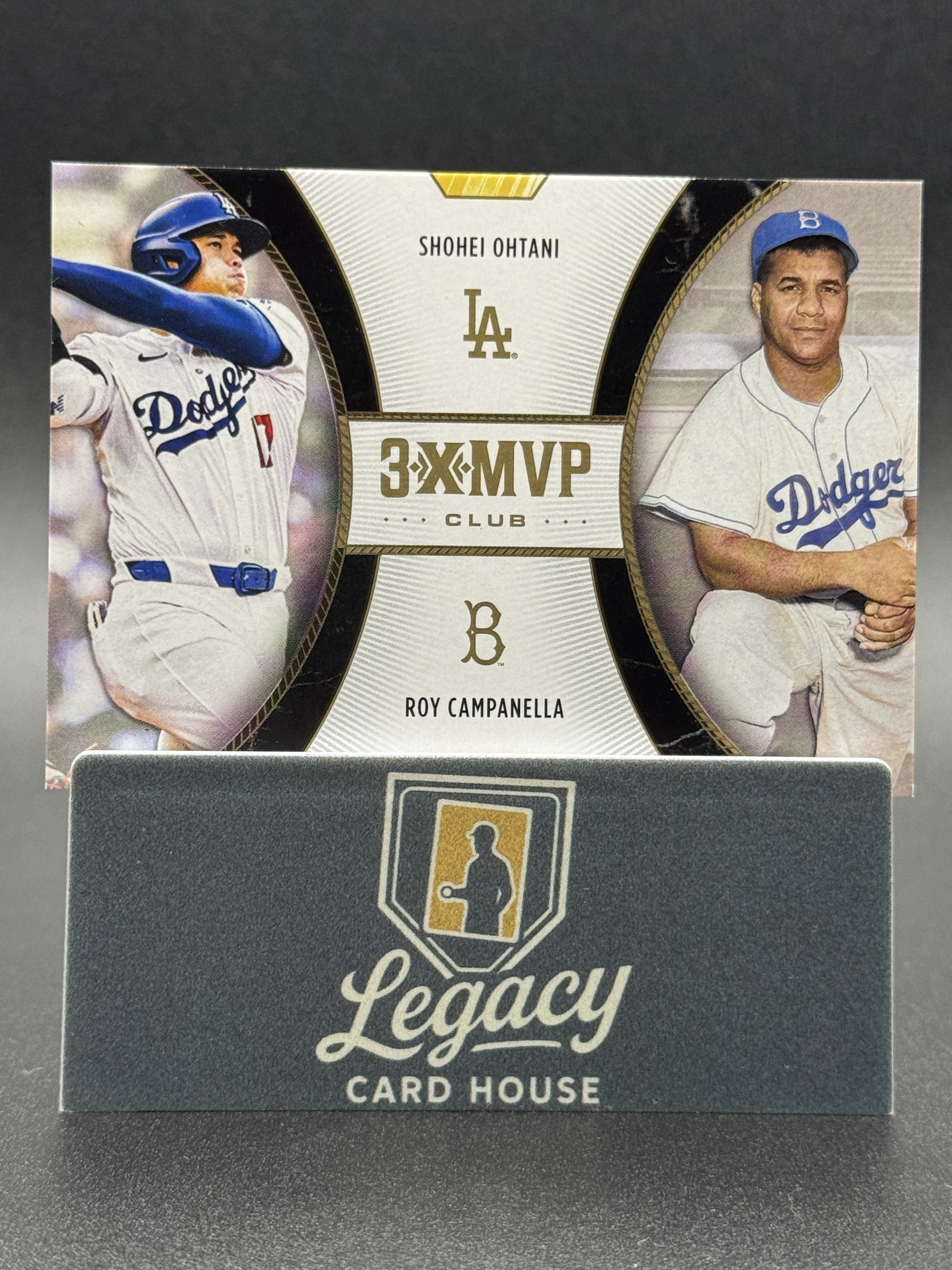 2025 Topps Welcome to the Club: 3 TIME MVP Shohei Ohtani/Roy Campanella Duals