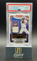 2024 Panini Stars & Stripes #SM-JC Jac Caglianone Sig. Materials Black Gold /50