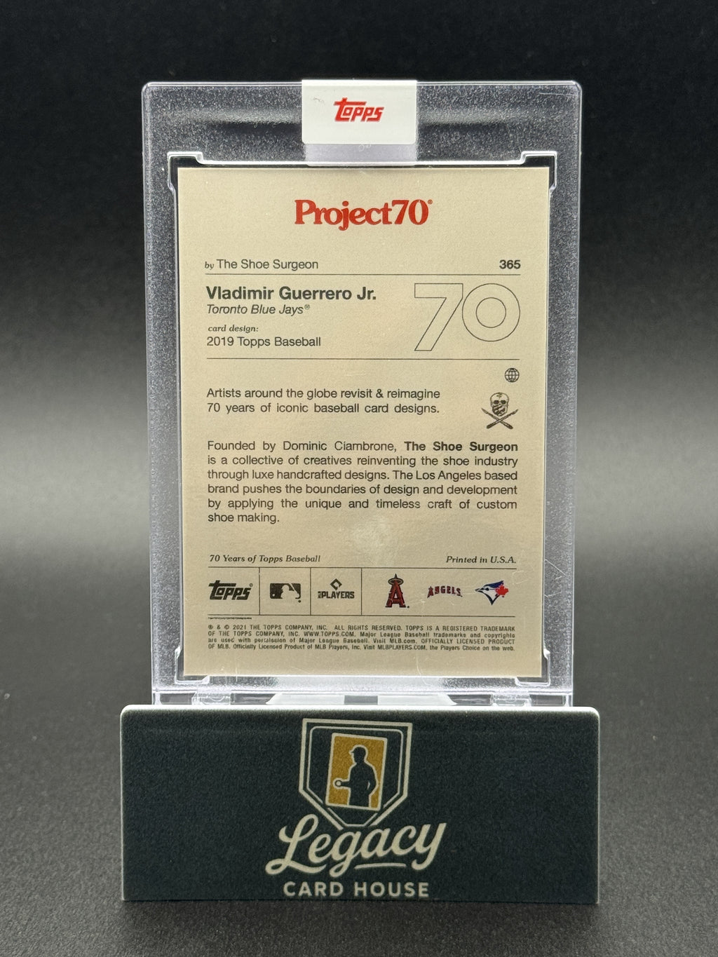 2021-22 Topps Project70 #365 Vladimir Guerrero Jr.