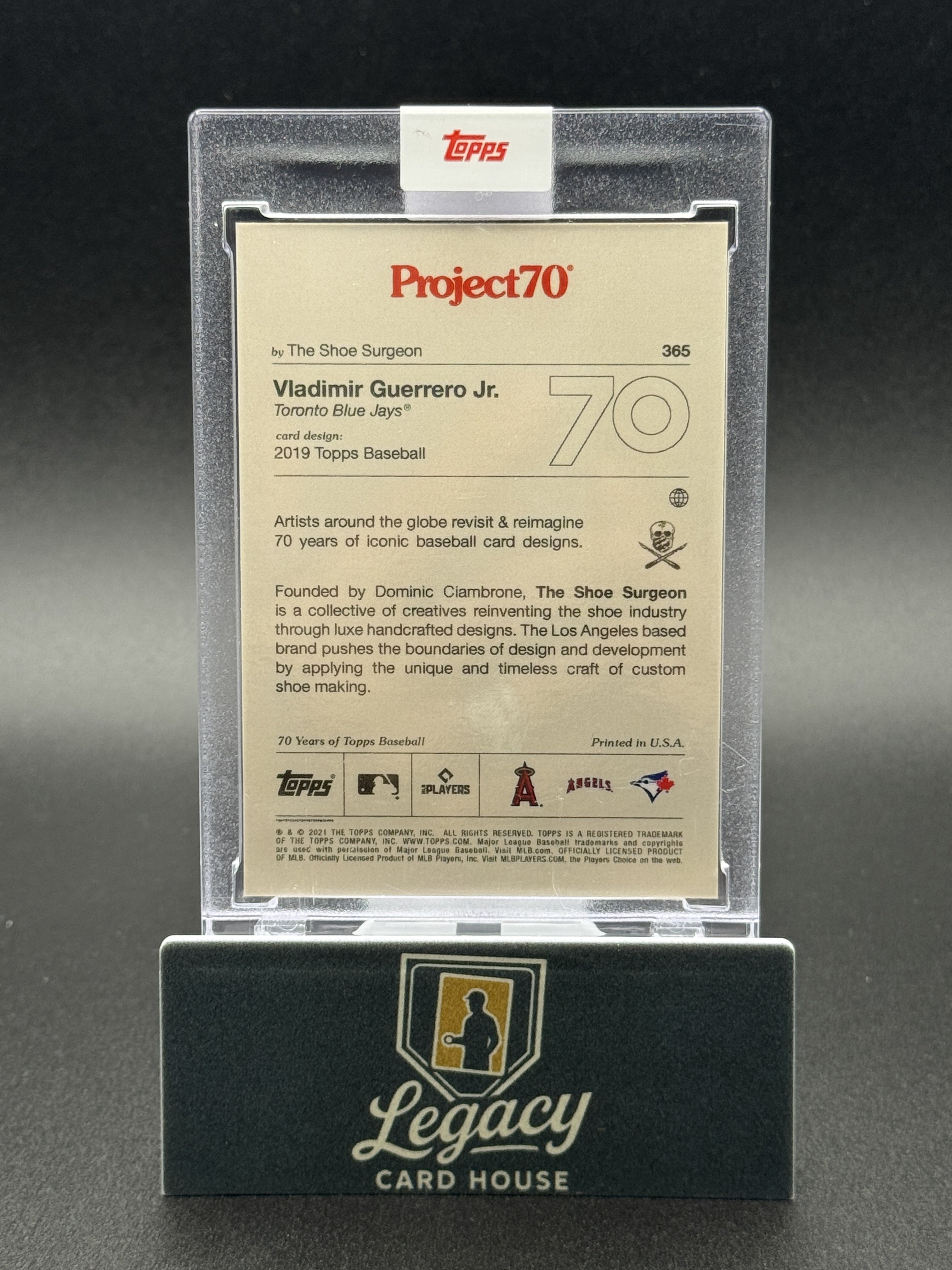 2021-22 Topps Project70 #365 Vladimir Guerrero Jr.