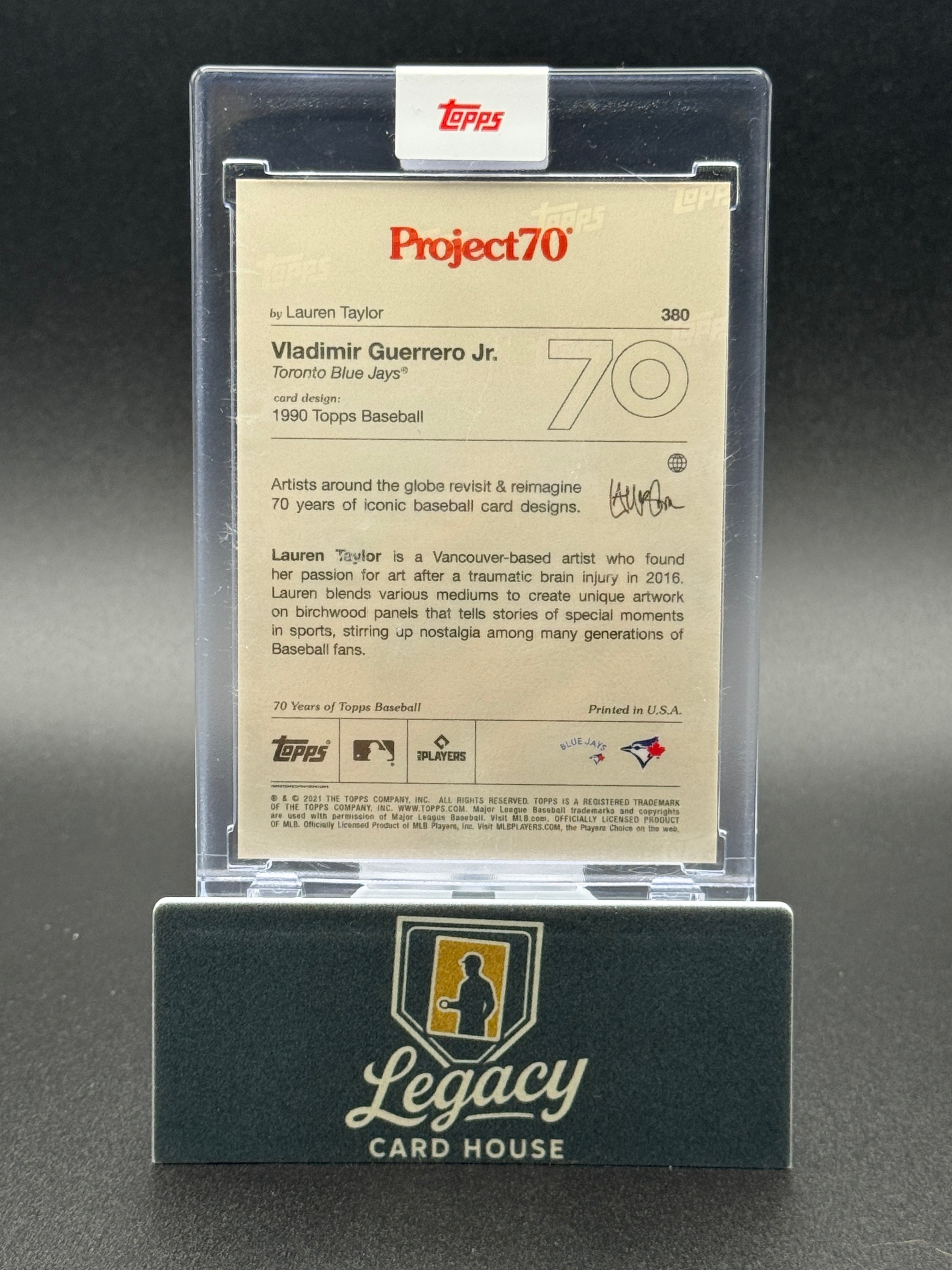 2021-22 Topps Project70 #380 Vladimir Guerrero Jr.