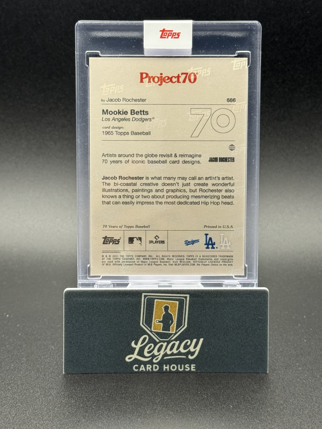 2021-22 Topps Project70 #686 Mookie Betts
