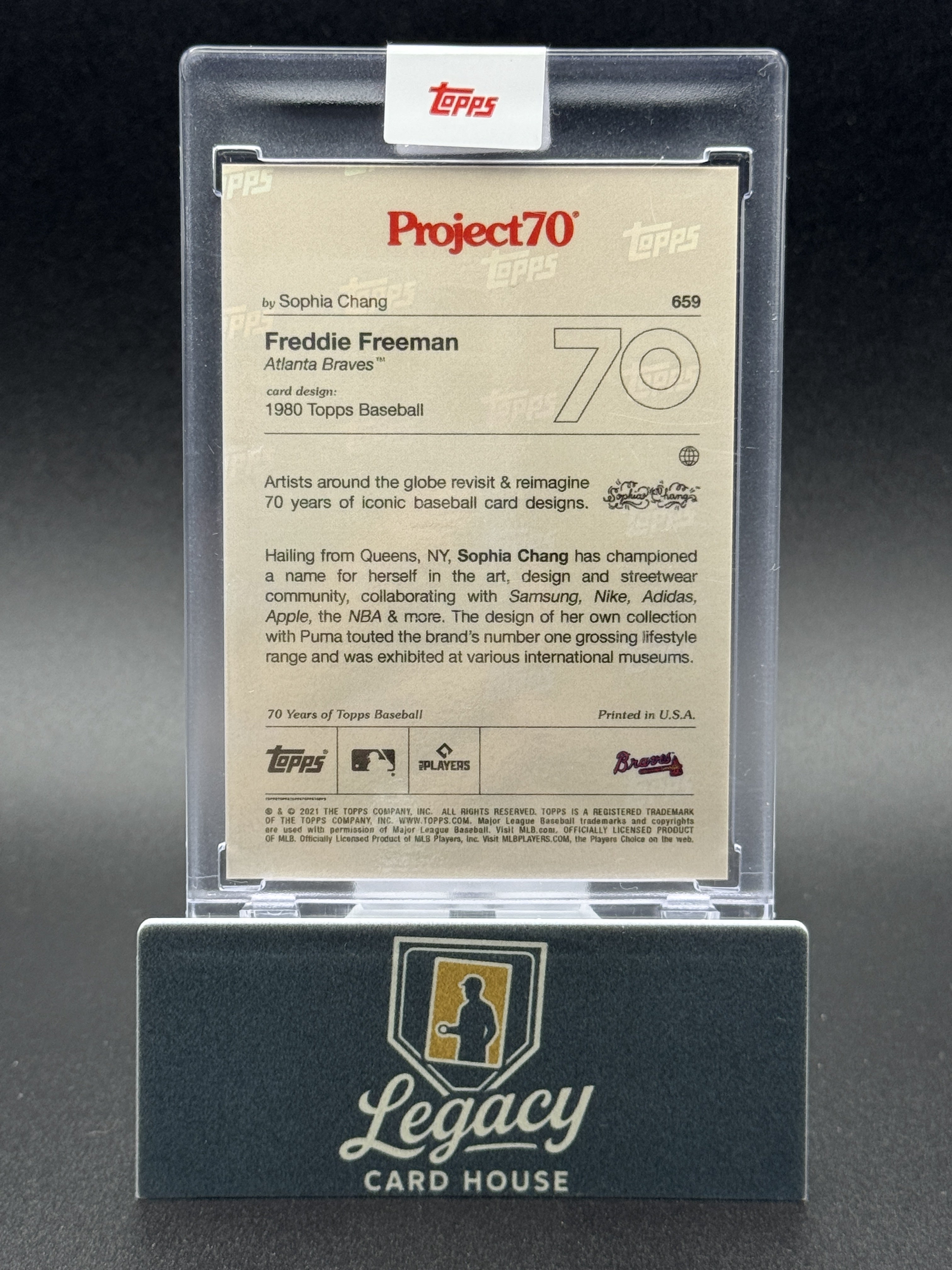 2021-22 Topps Project70 #659 Freddie Freeman