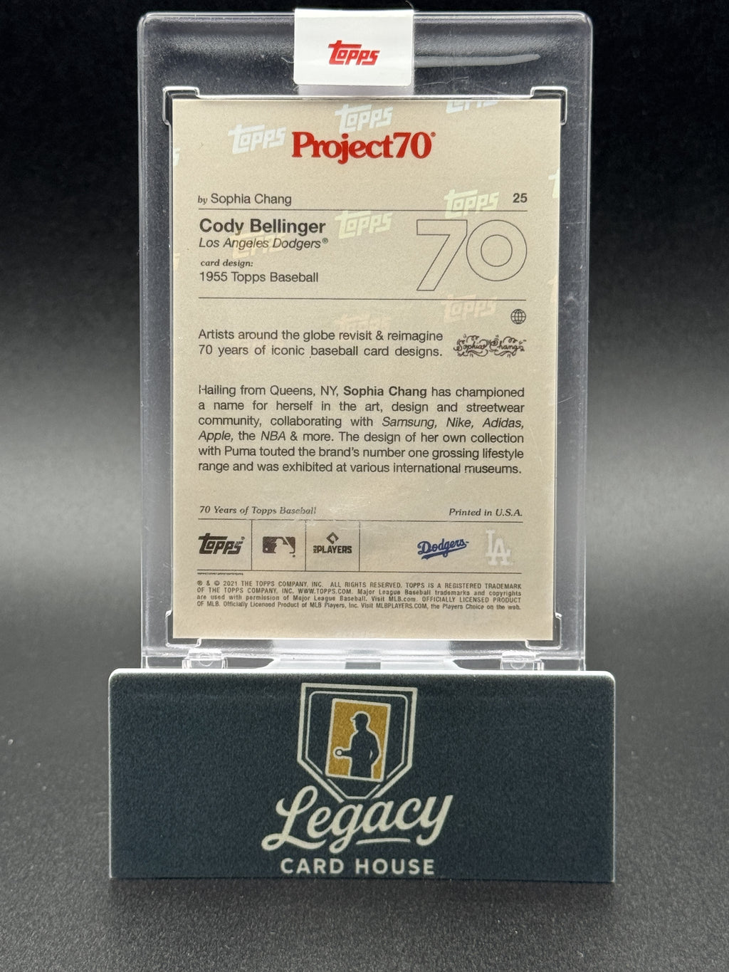 2021-22 Topps Project70 #25 Cody Bellinger