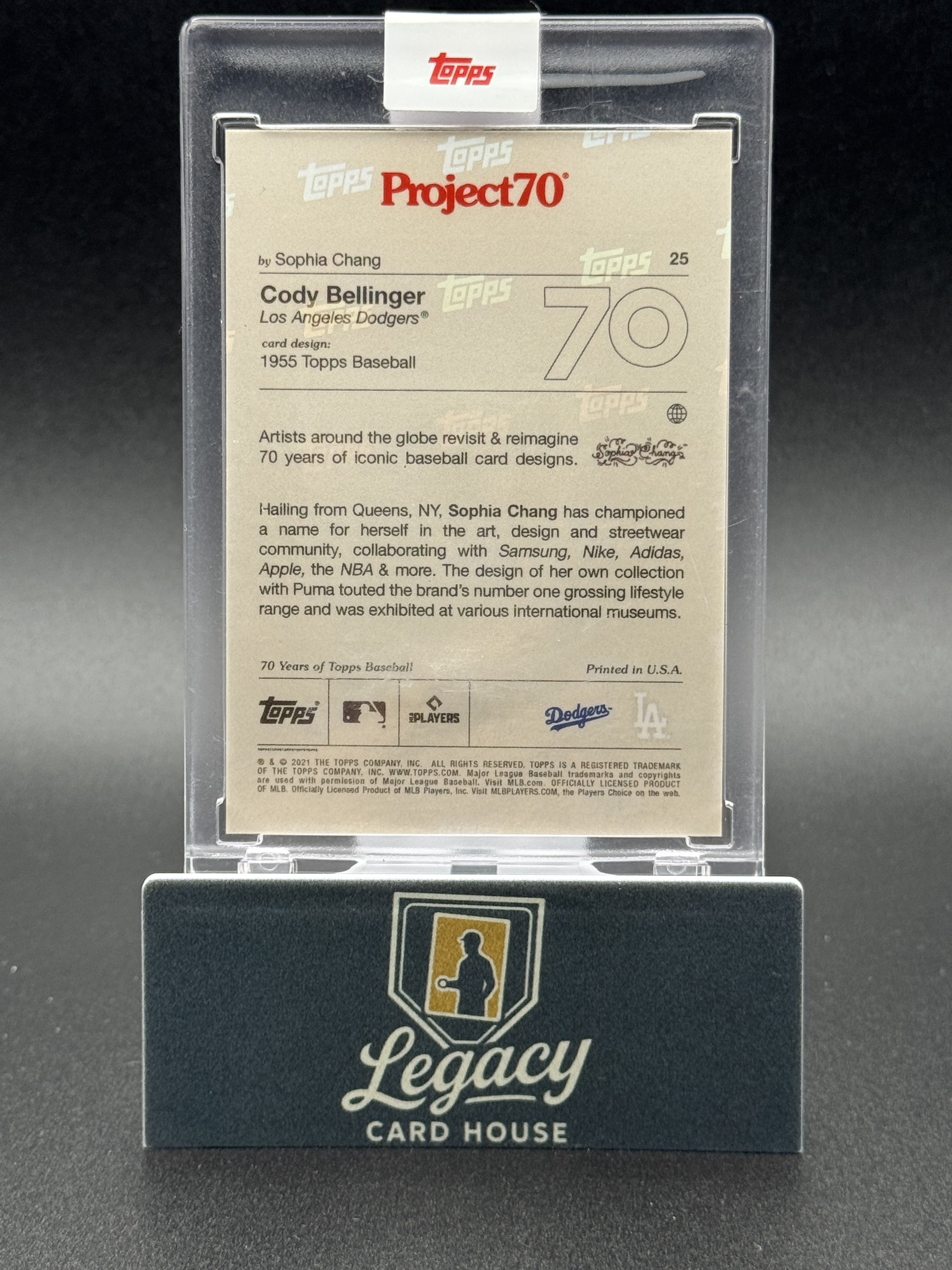 2021-22 Topps Project70 #25 Cody Bellinger