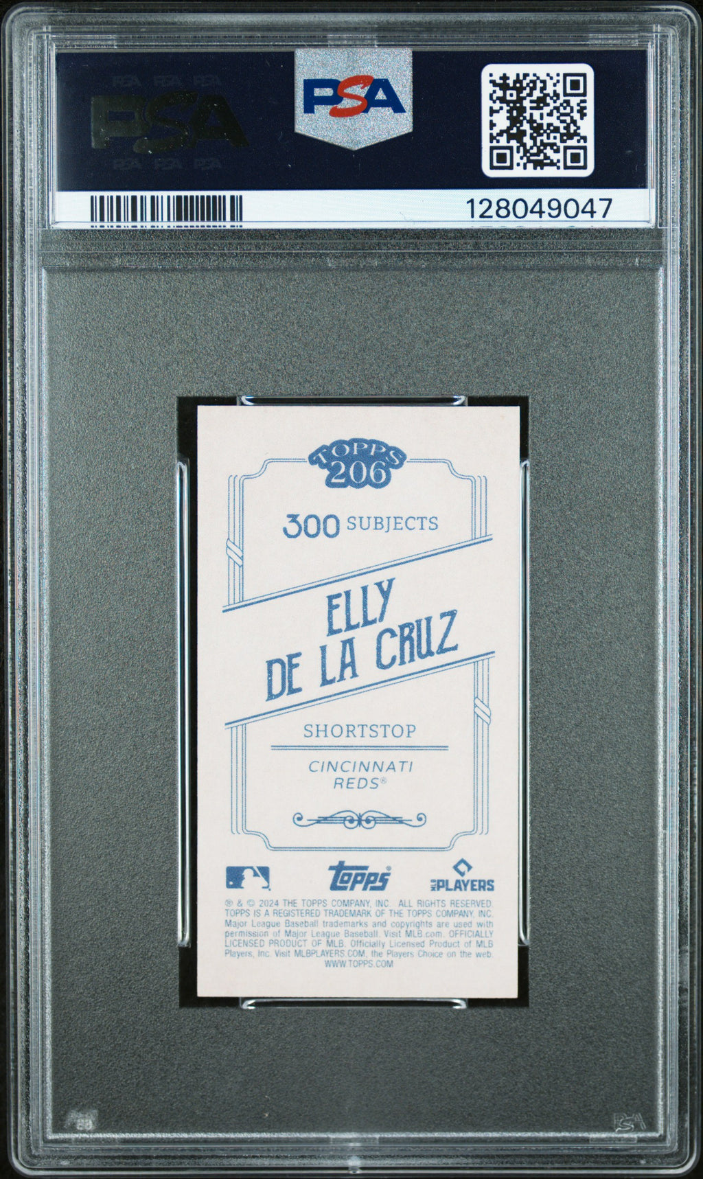 2024 Topps 206 Elly De La Cruz PSA 10