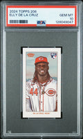 2024 Topps 206 Elly De La Cruz PSA 10
