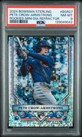 2024 Bowman Sterling #BSR-27 Pete Crow-Armstrong Mini Diam. Refractor PSA #/150
