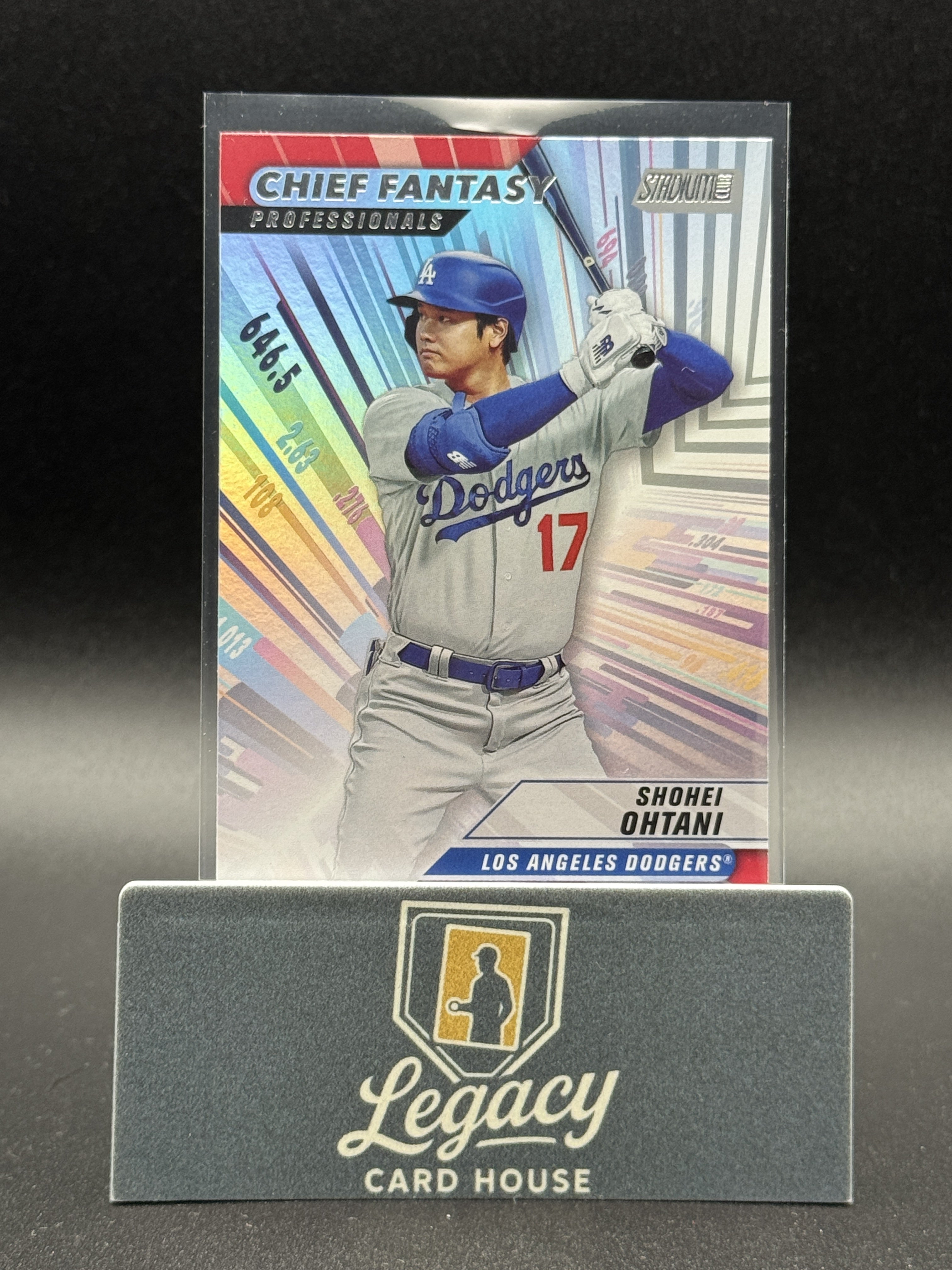 2024 Stadium Club #CFPRO-5 Shohei Ohtani Chief Fantasy Professionals