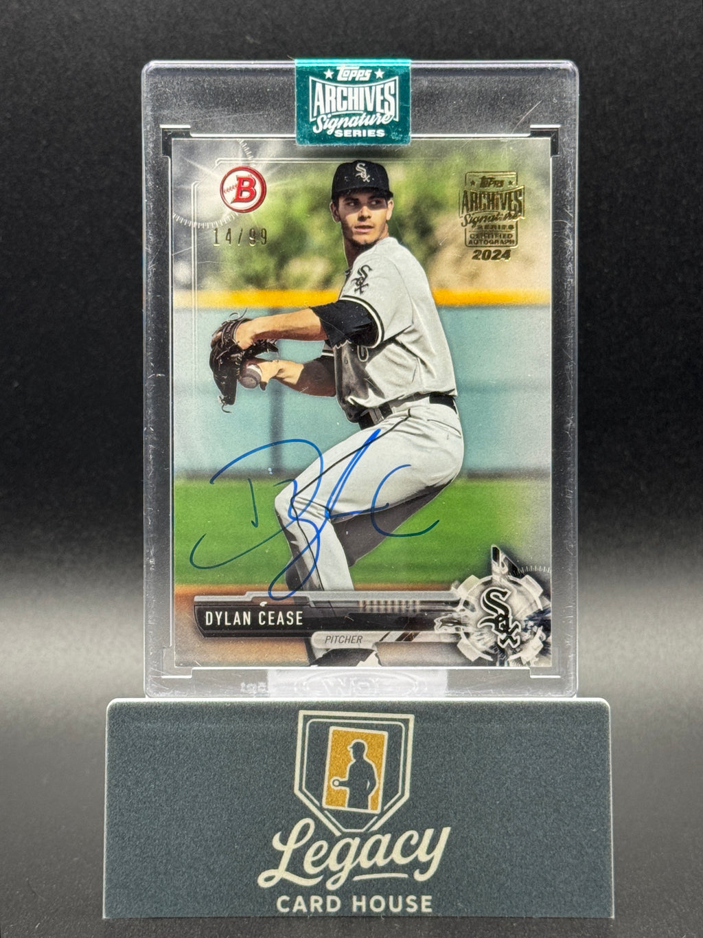 2024 Topps Archives Signature Series Dylan Cease Bowman Auto /99