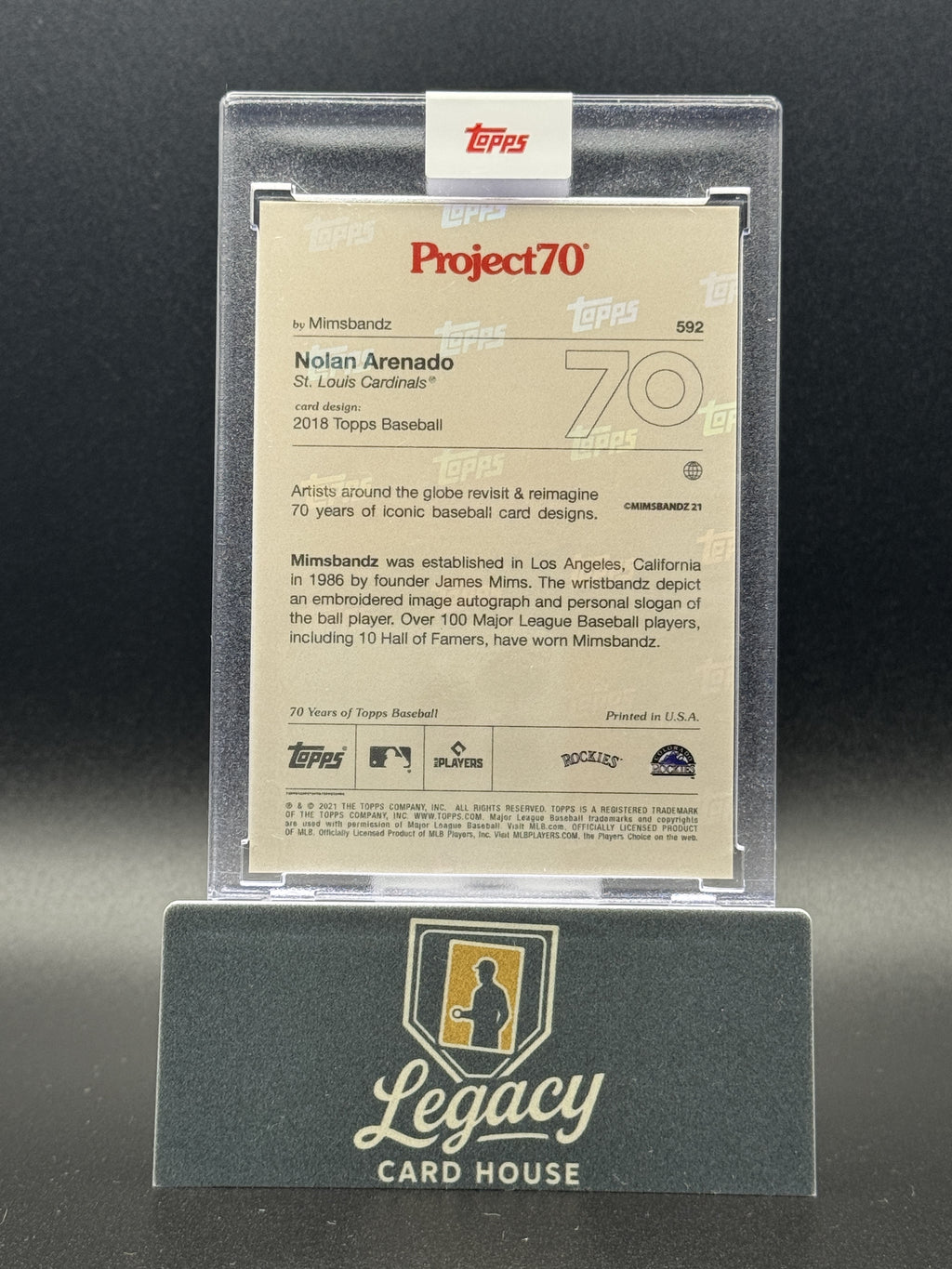 2021-22 Topps Project70 #592 Nolan Arenado