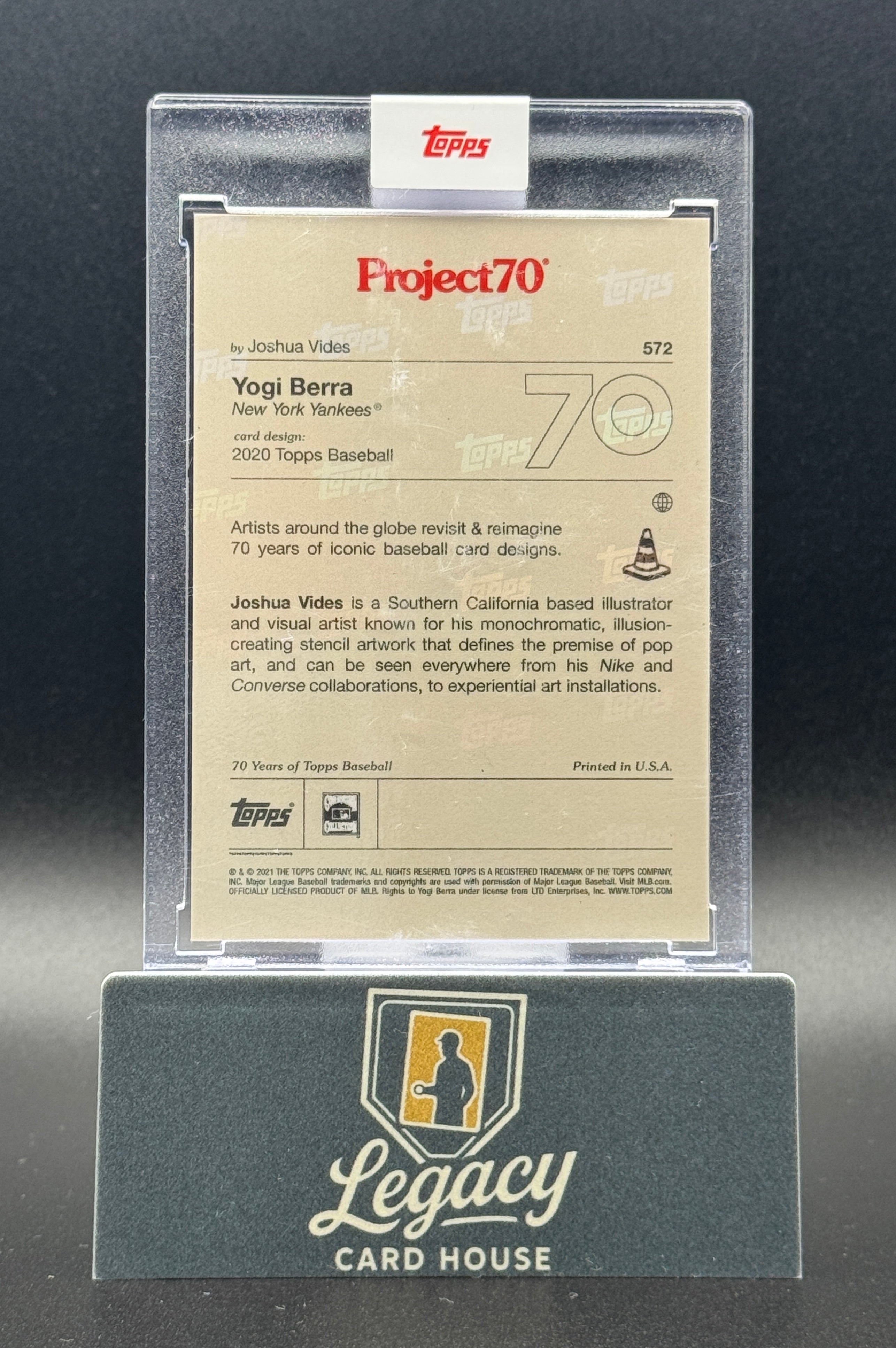 2021-22 Topps Project70 #572 Yogi Berra