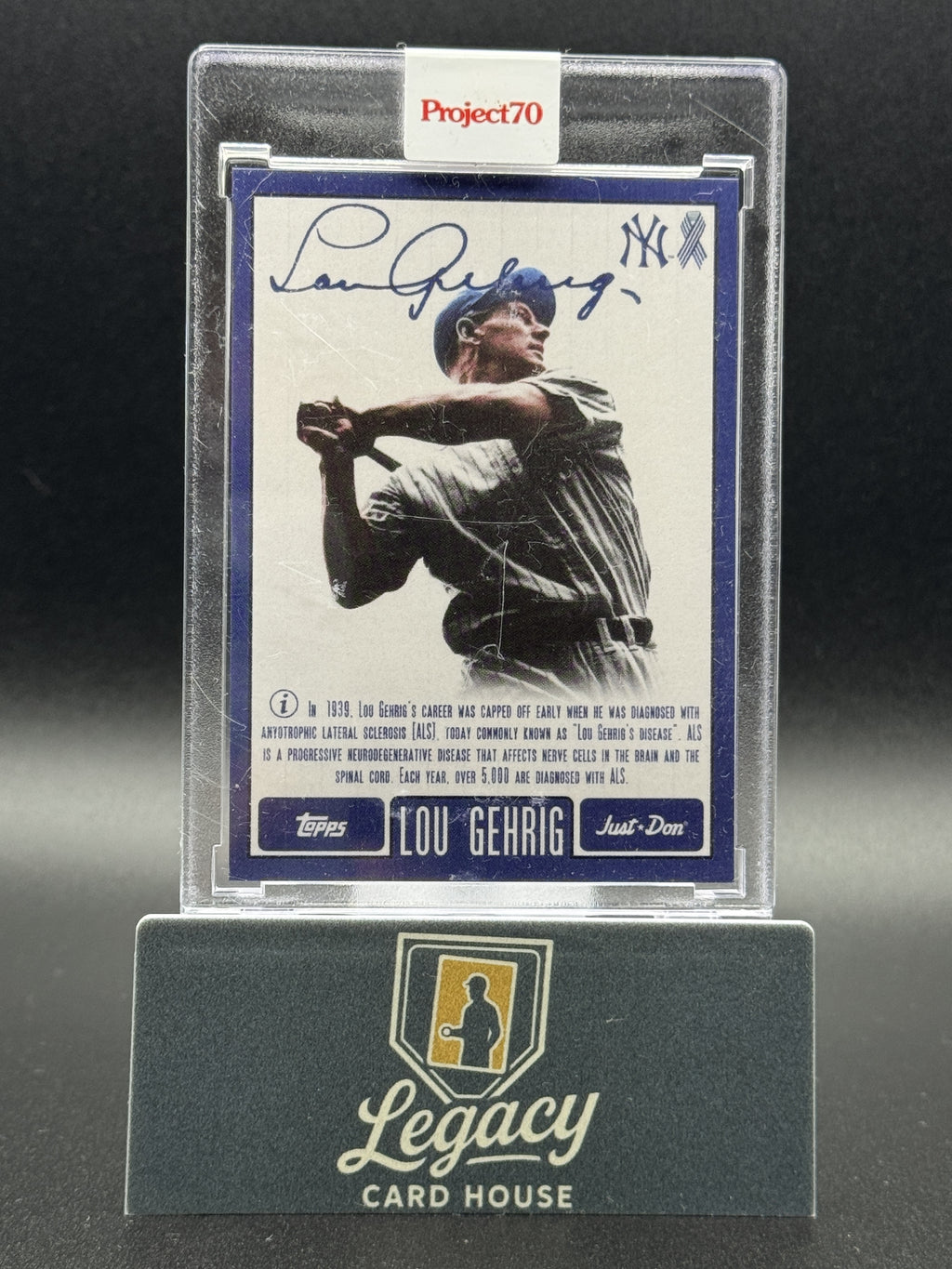2021-22 Topps Project70 #636 Lou Gehrig