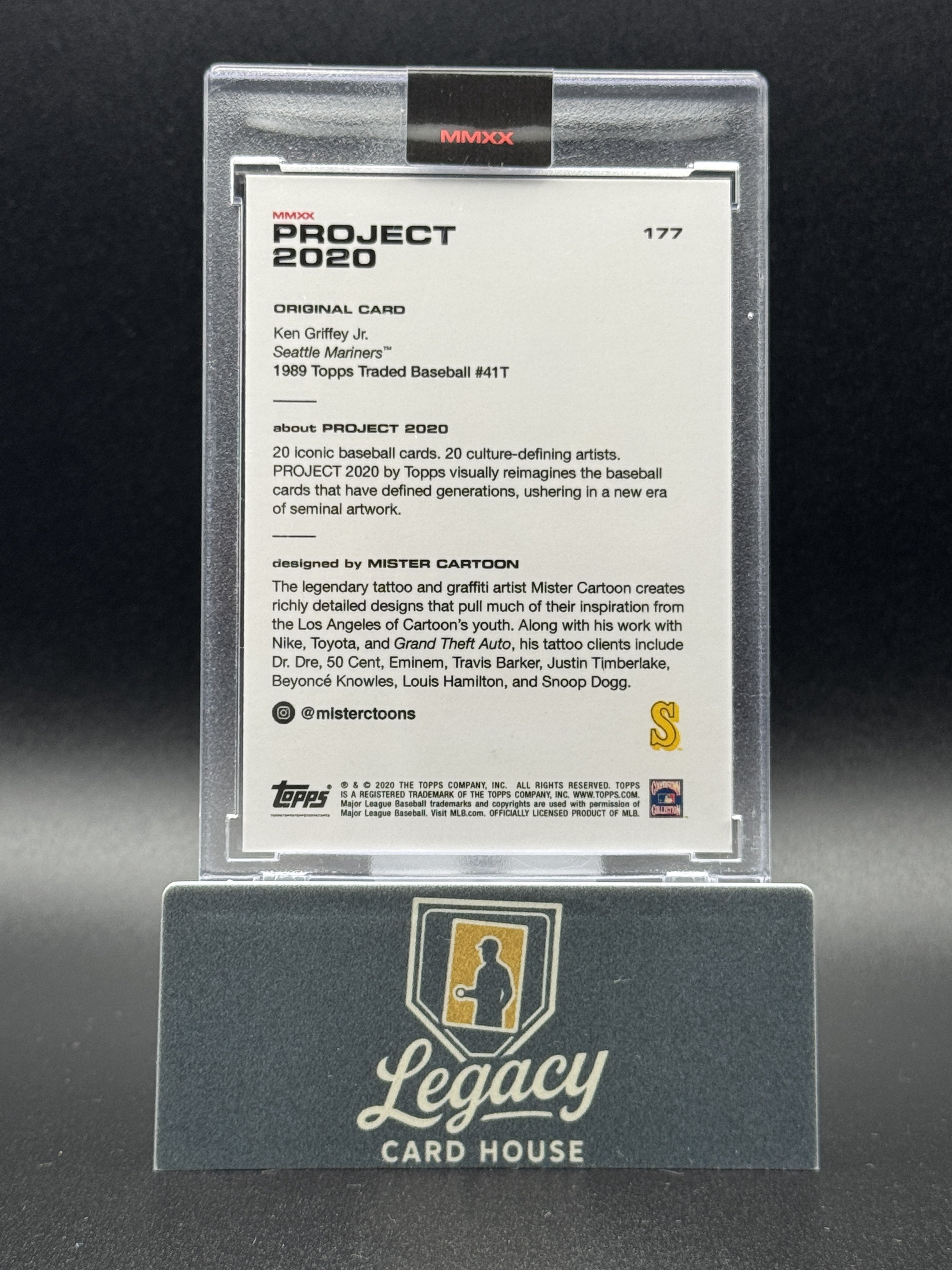 2020 Topps Project 2020 #177 Ken Griffey Jr.