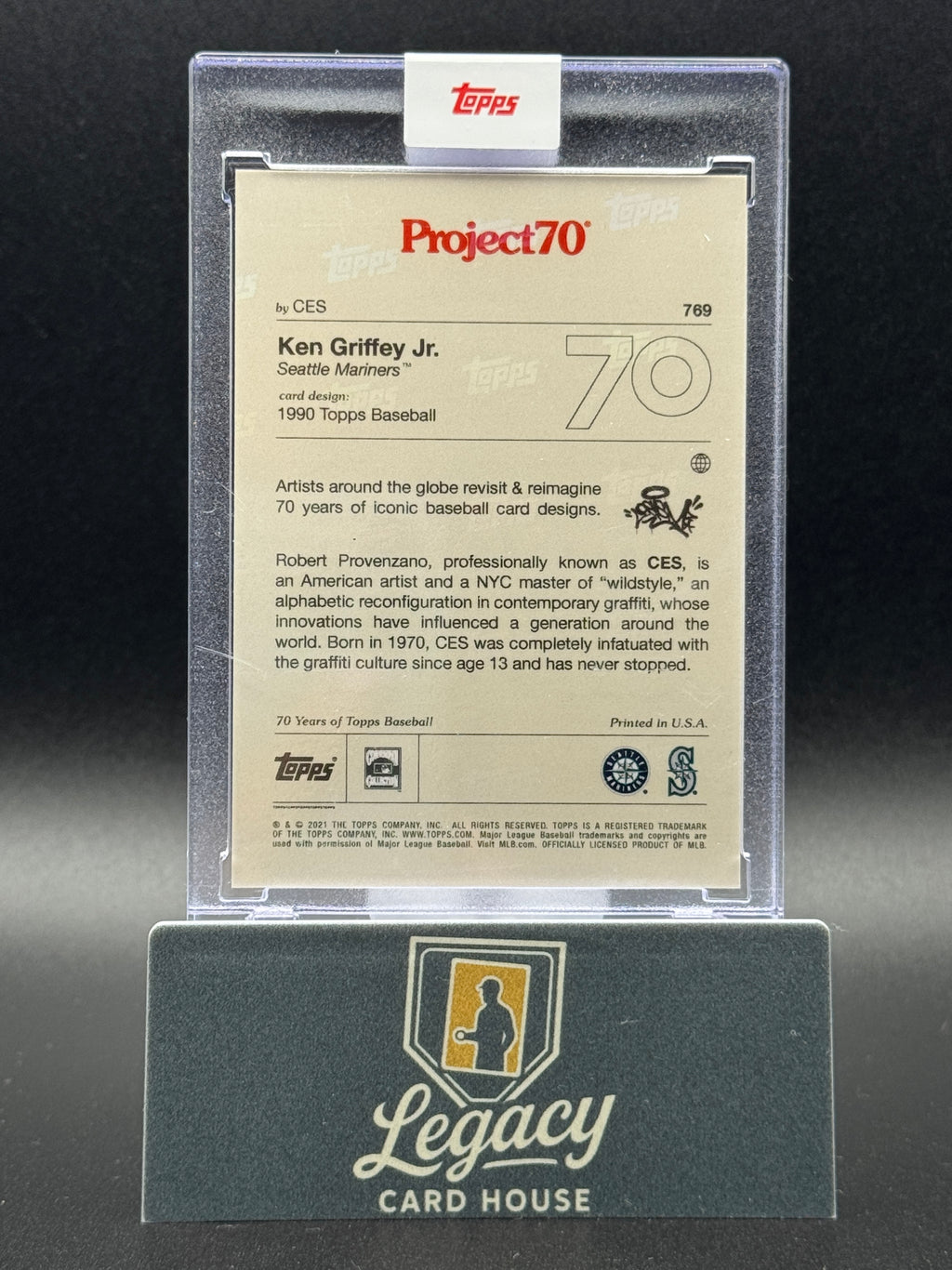 2021-22 Topps Project70 #769 Ken Griffey Jr.
