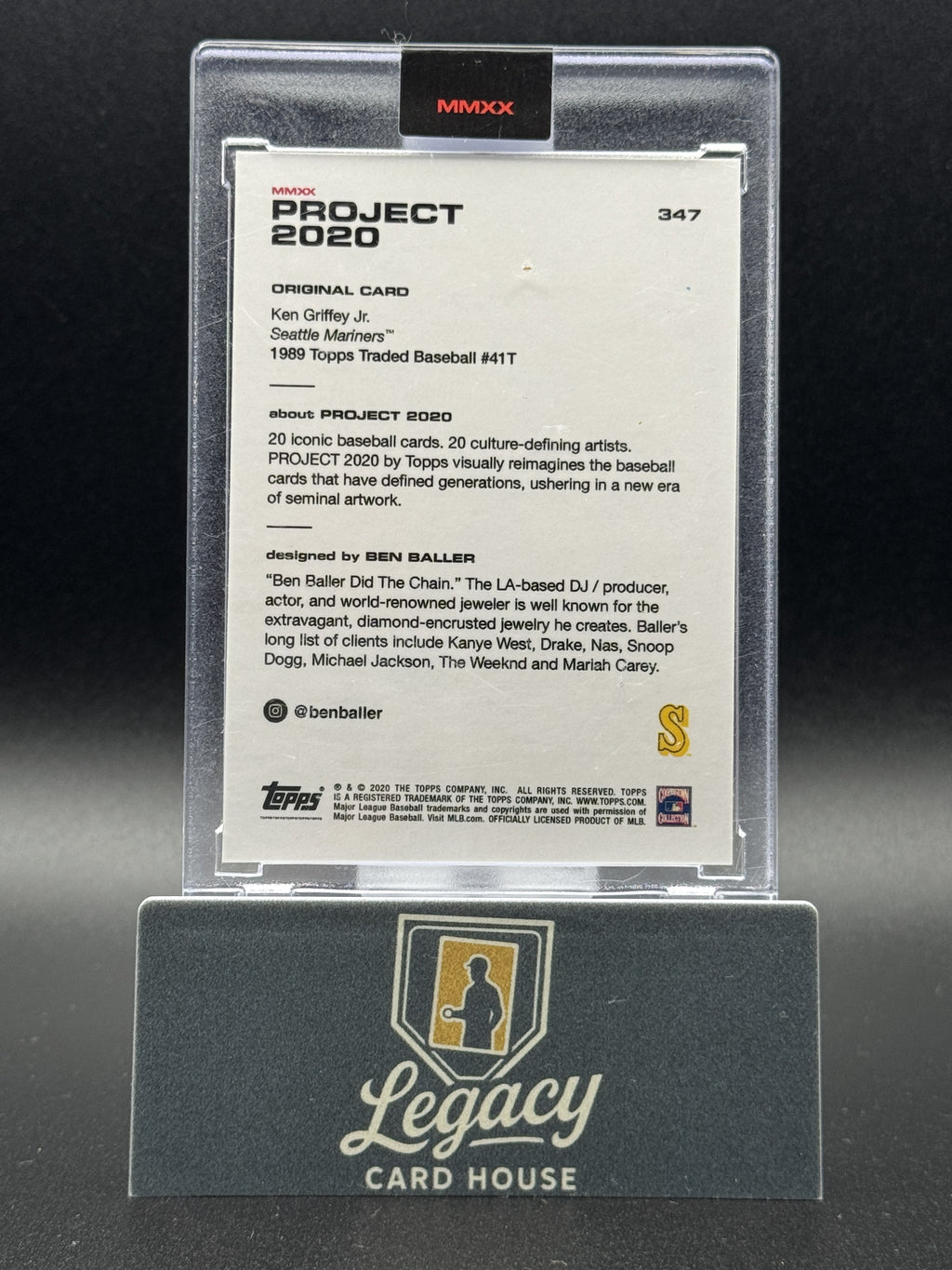 2020 Topps Project 2020 #347 Ken Griffey Jr.