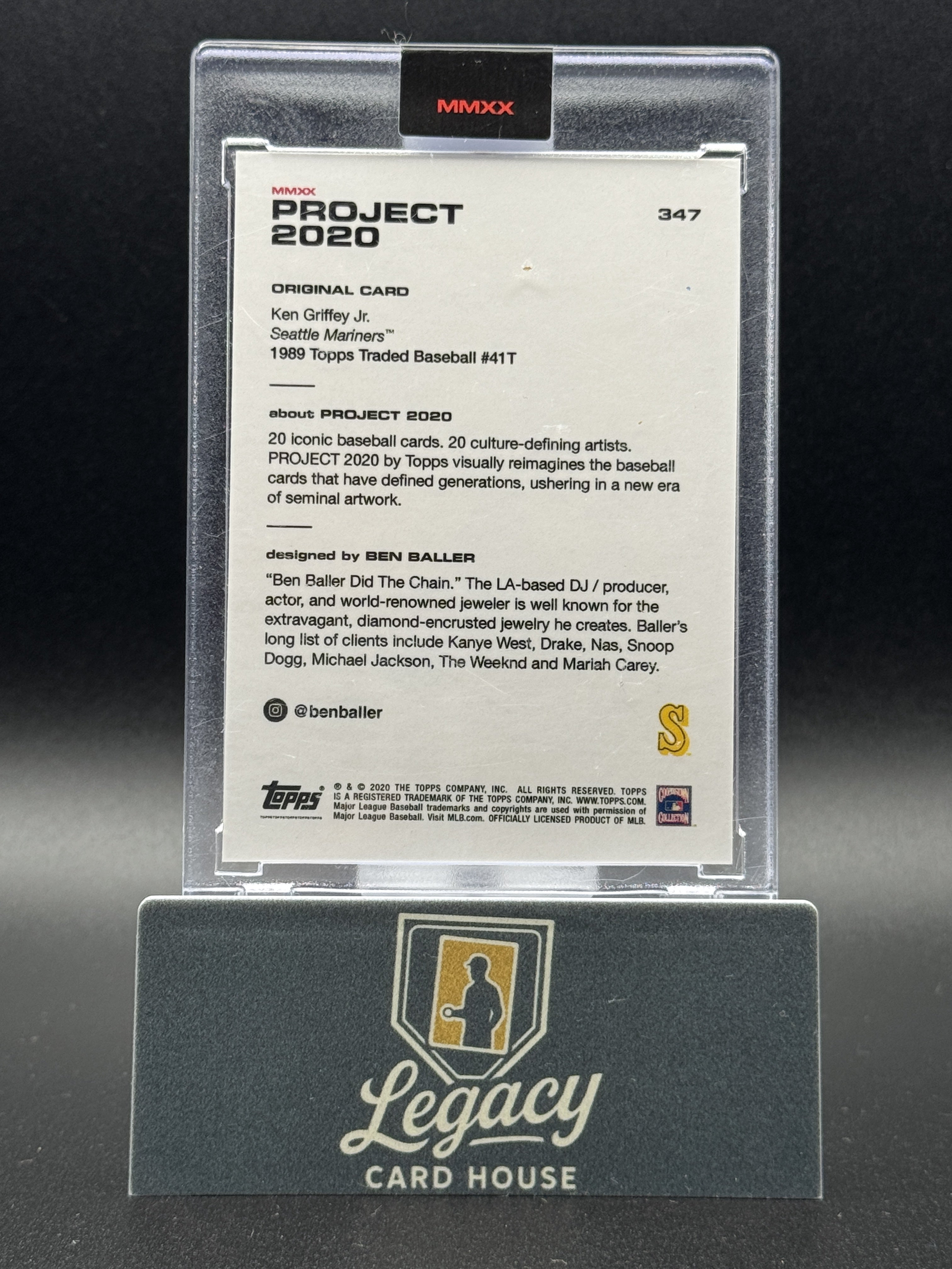 2020 Topps Project 2020 #347 Ken Griffey Jr.