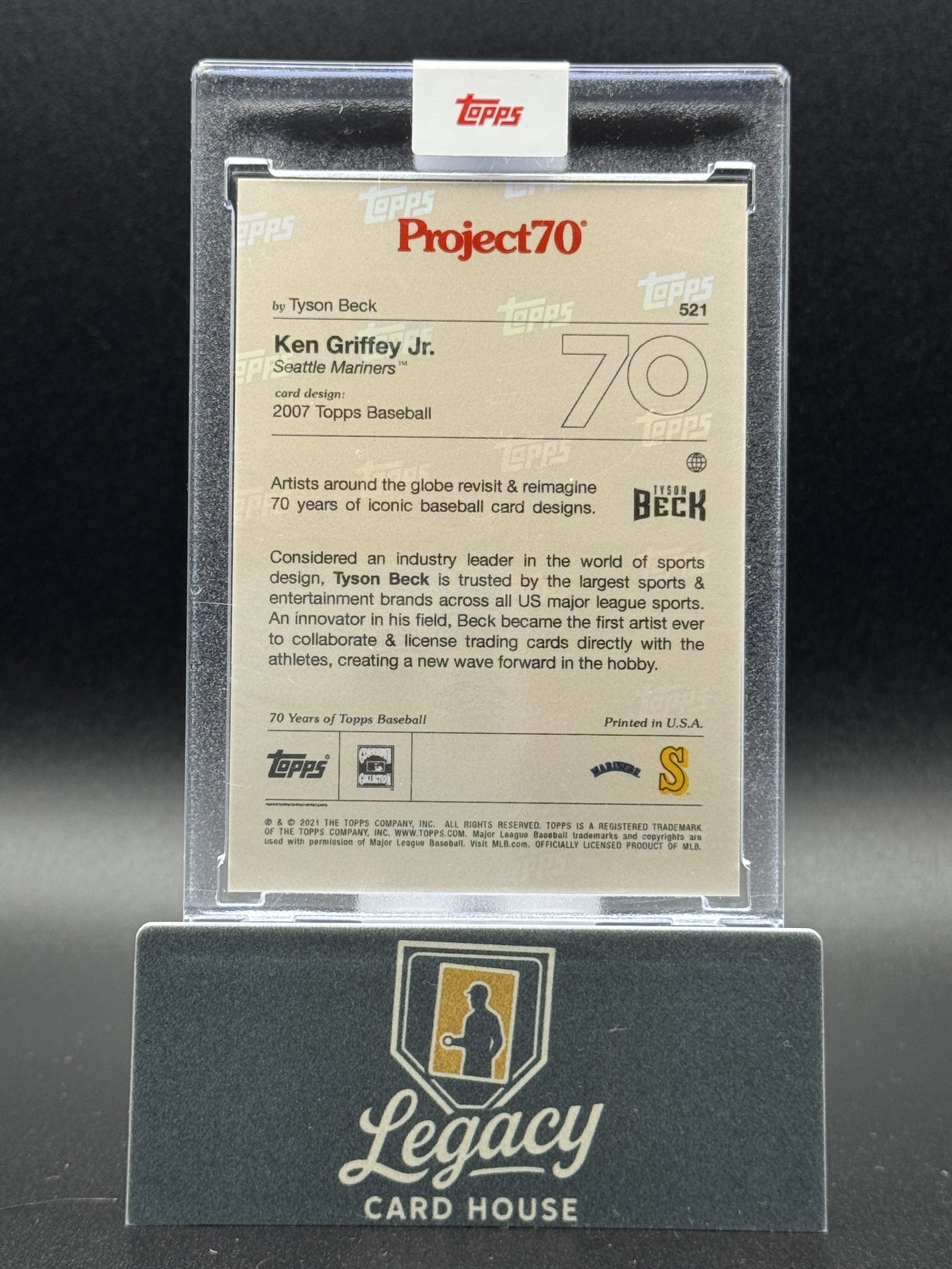 2021-22 Topps Project70 #521 Ken Griffey Jr.