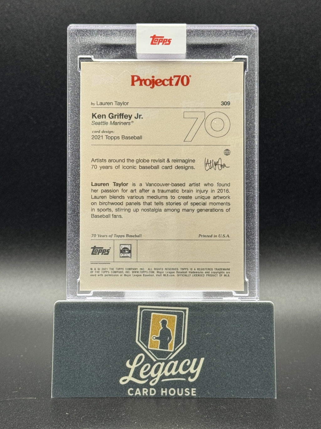 2021-22 Topps Project70 #309 Ken Griffey Jr.