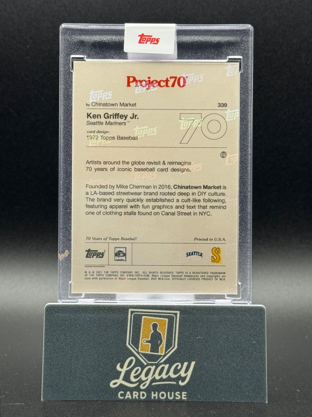 2021-22 Topps Project70 #339 Ken Griffey Jr.