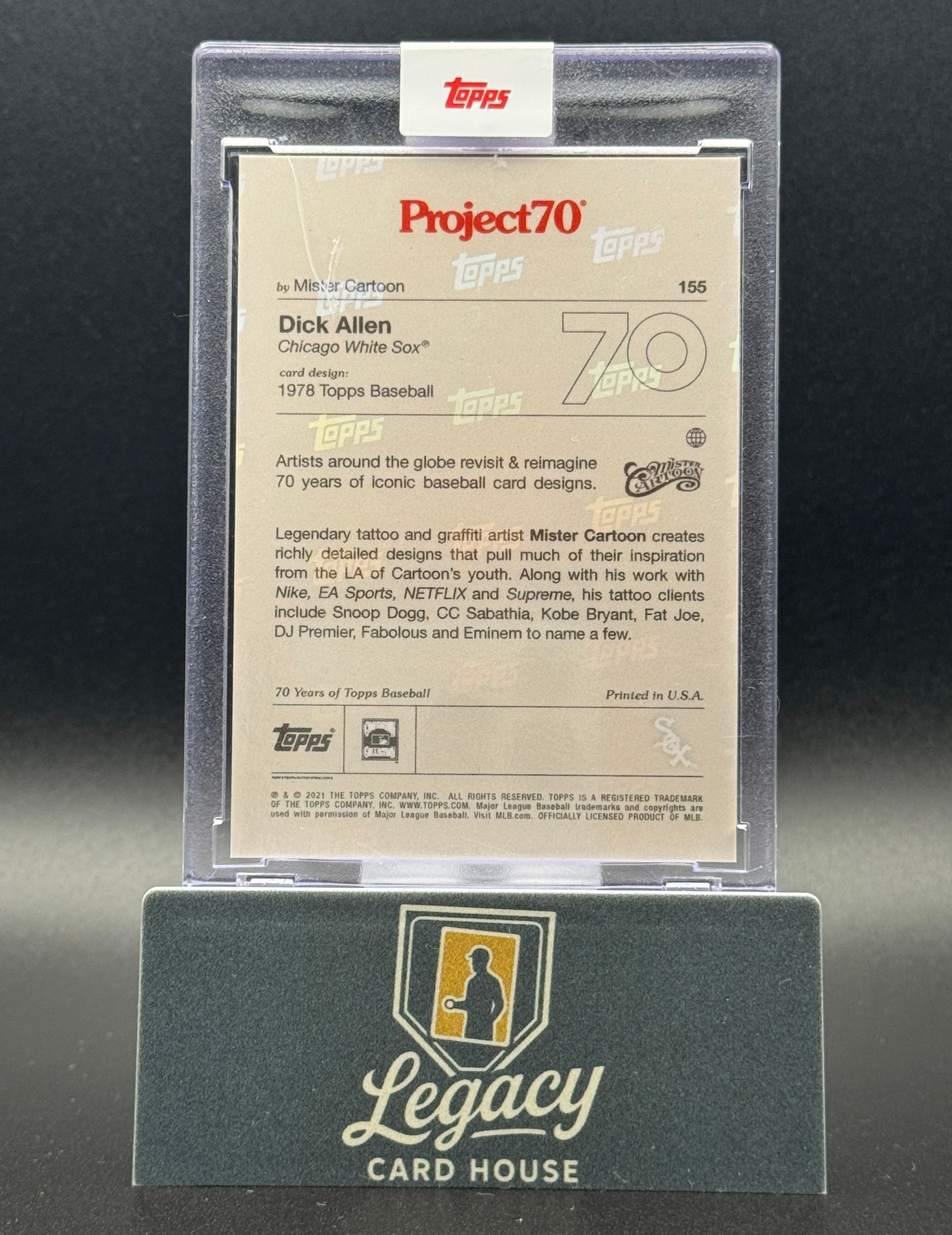 2021-22 Topps Project70 #155 Dick Allen