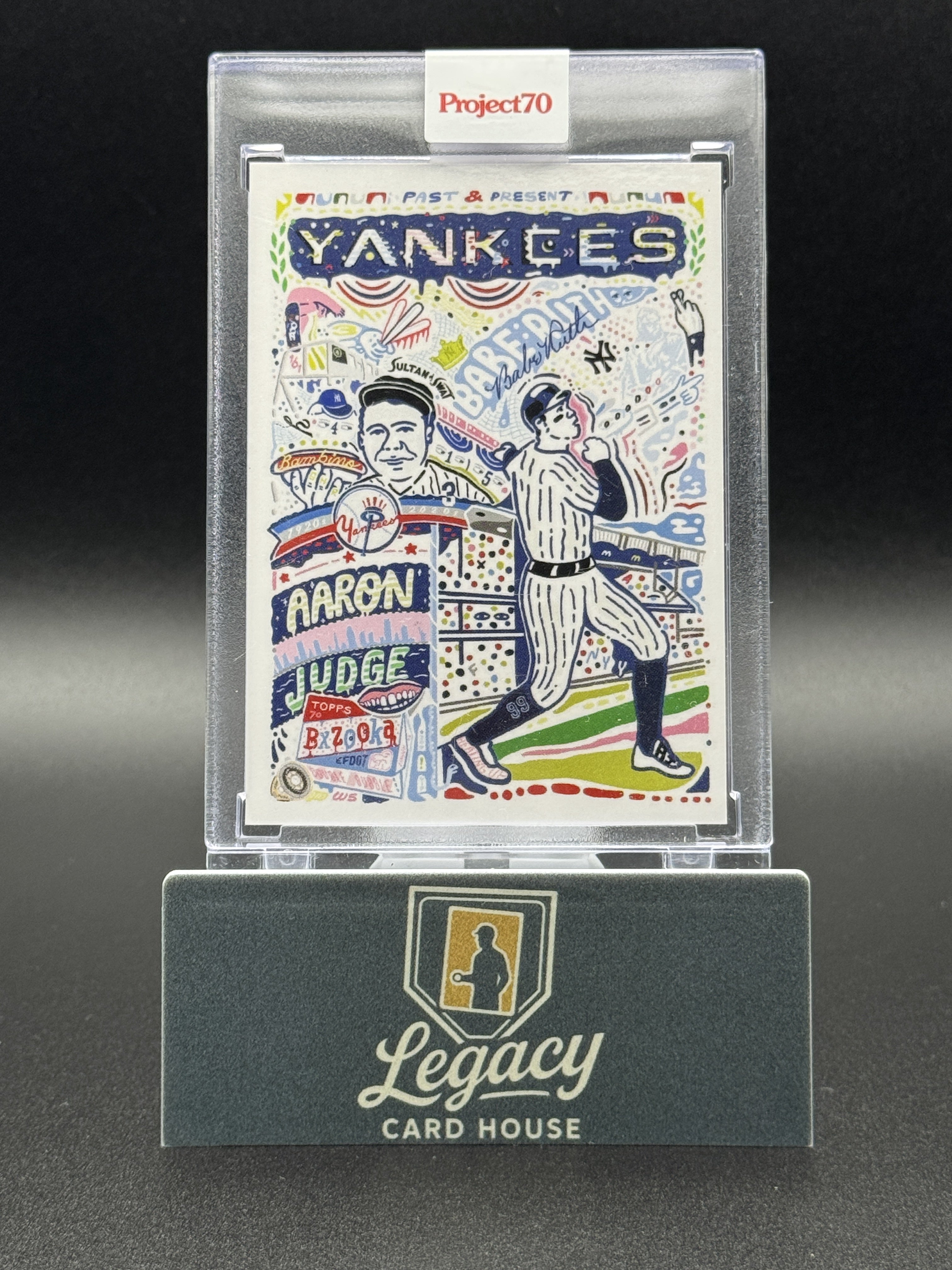 2021-22 Topps Project70 #446 Aaron Judge / Babe Ruth PR1482