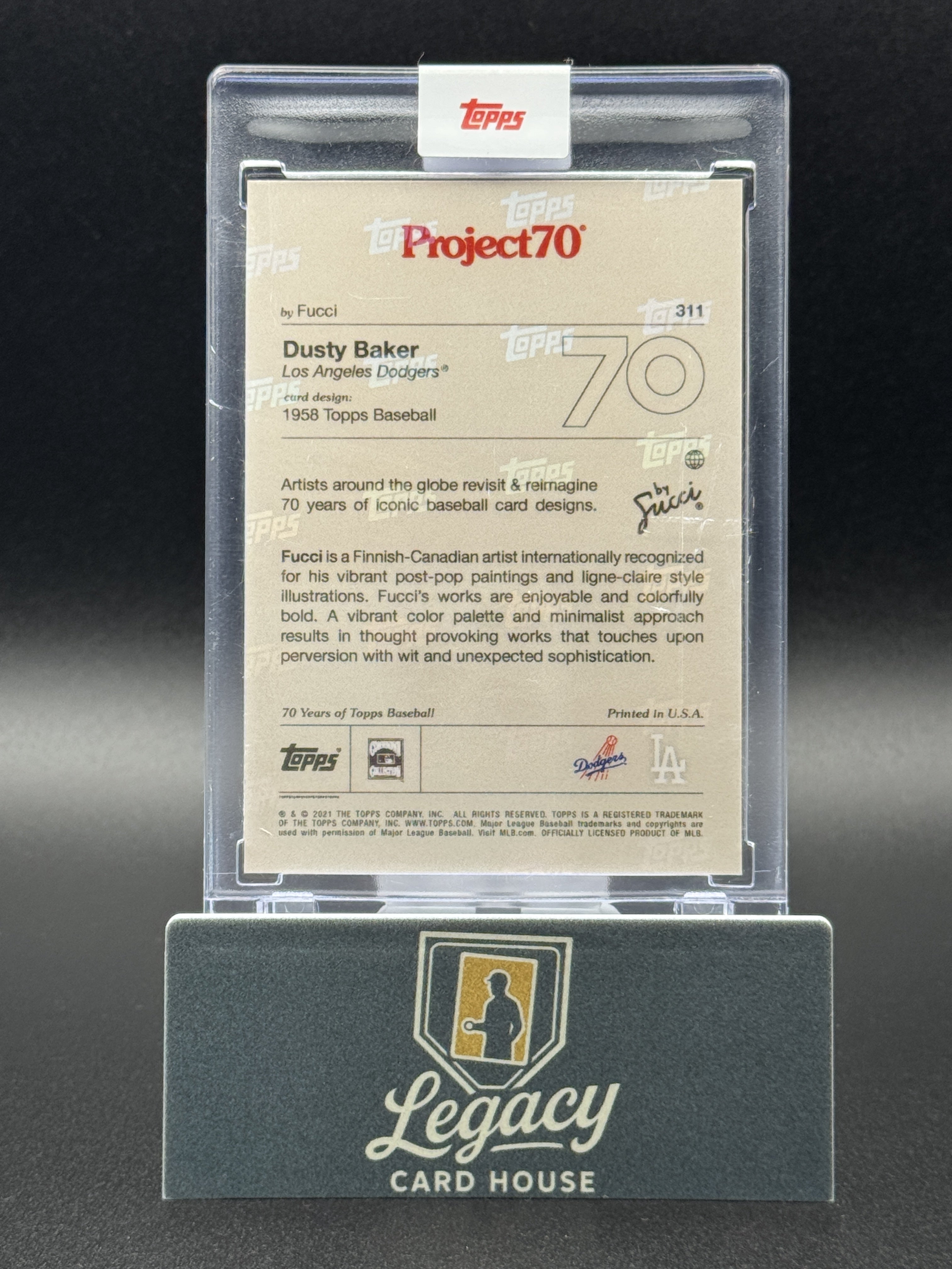 2021-22 Topps Project70 #311 Dusty Baker