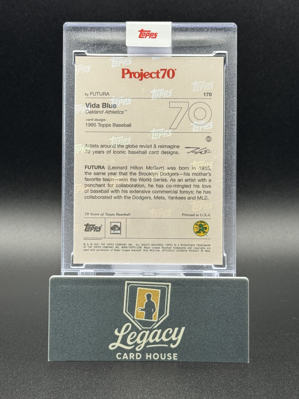 2021-22 Topps Project70 #170 Vida Blue