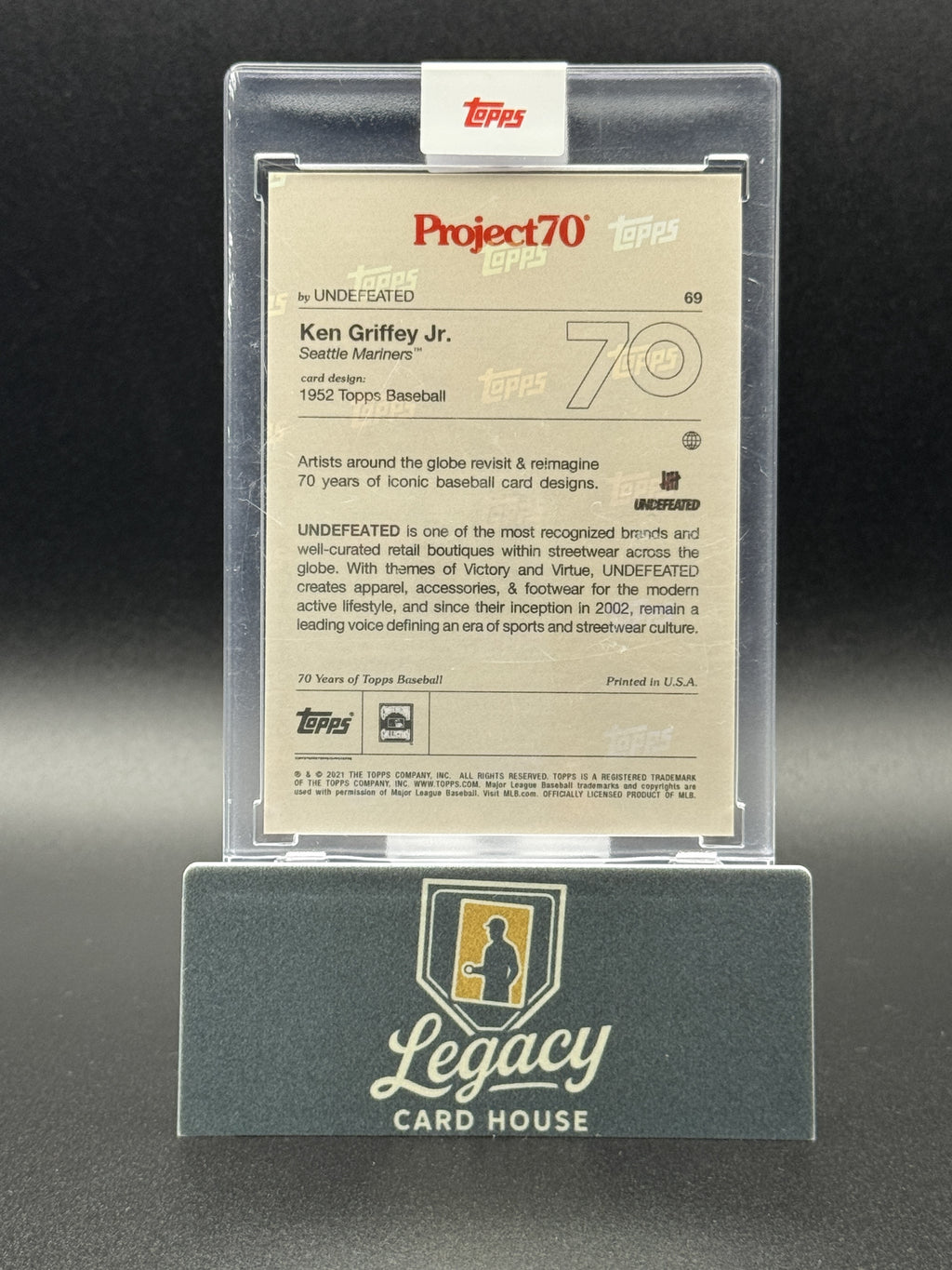 2021-22 Topps Project70 #69 Ken Griffey Jr.