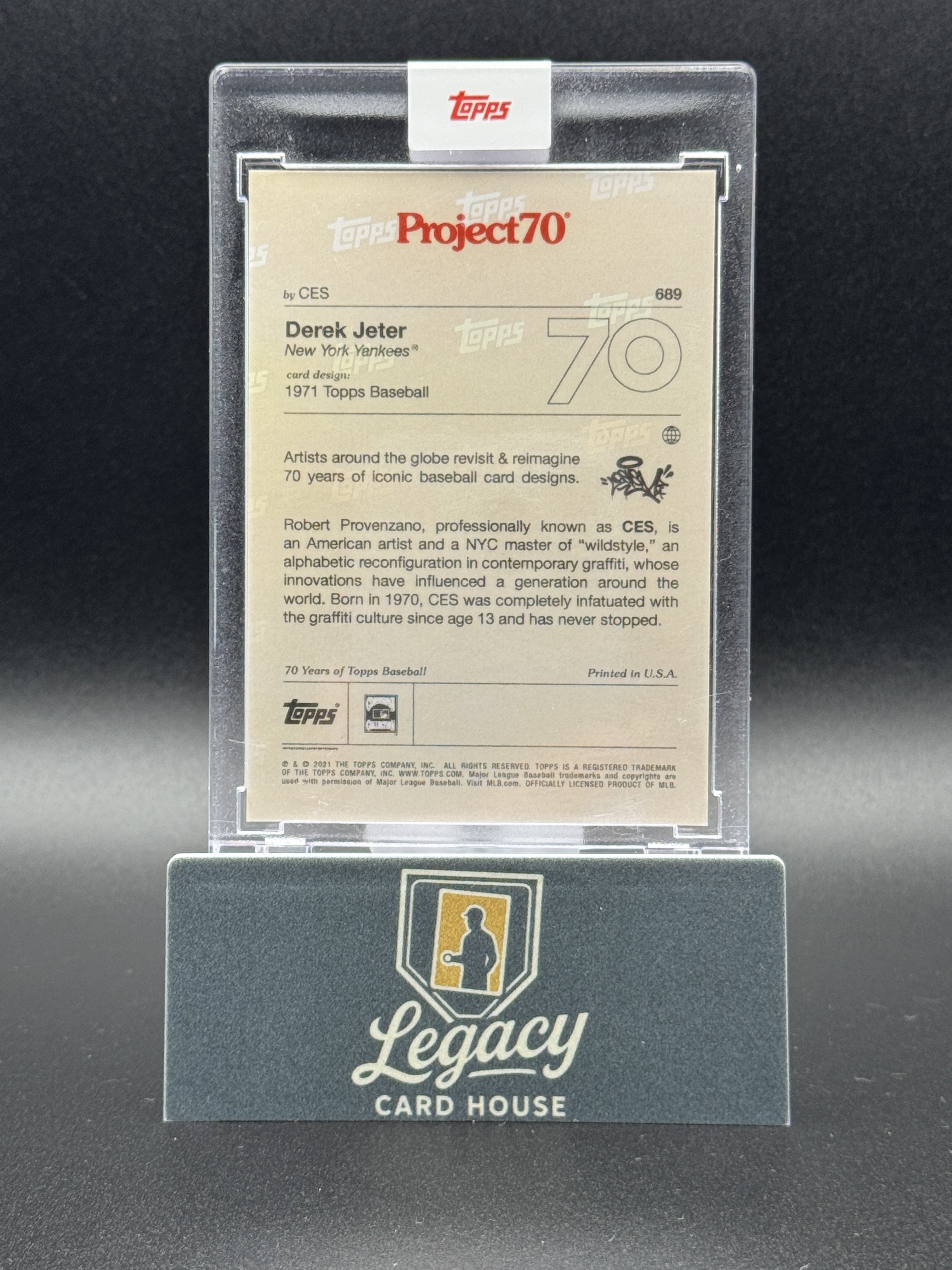 2021-22 Topps Project70 #689 Derek Jeter