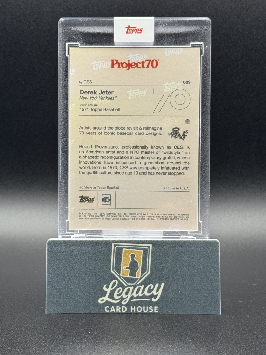 2021-22 Topps Project70 #689 Derek Jeter