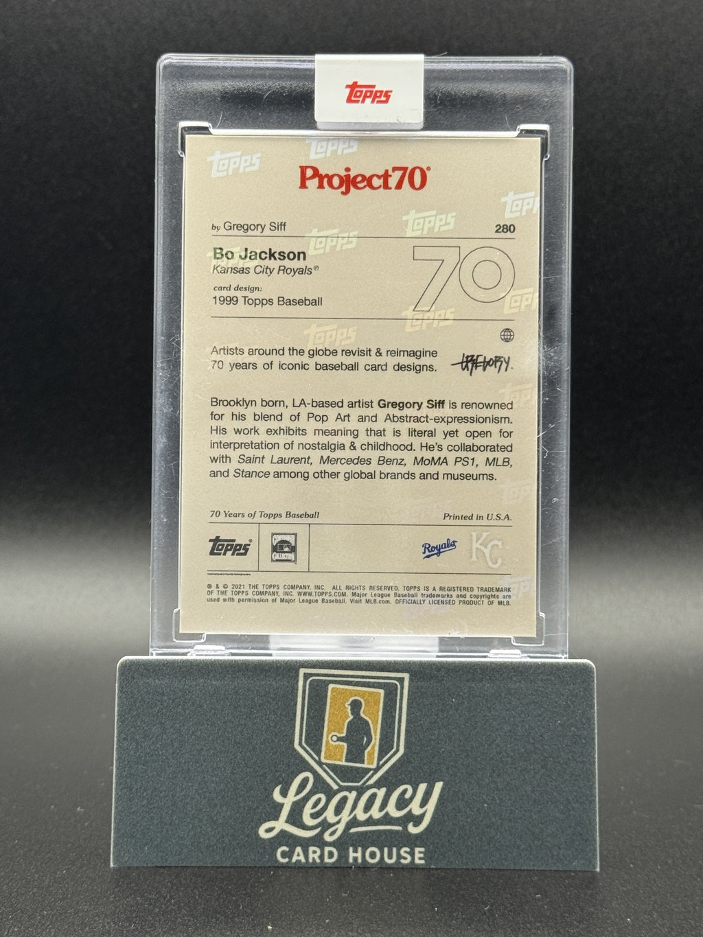 2021-22 Topps Project70 #280 Bo Jackson