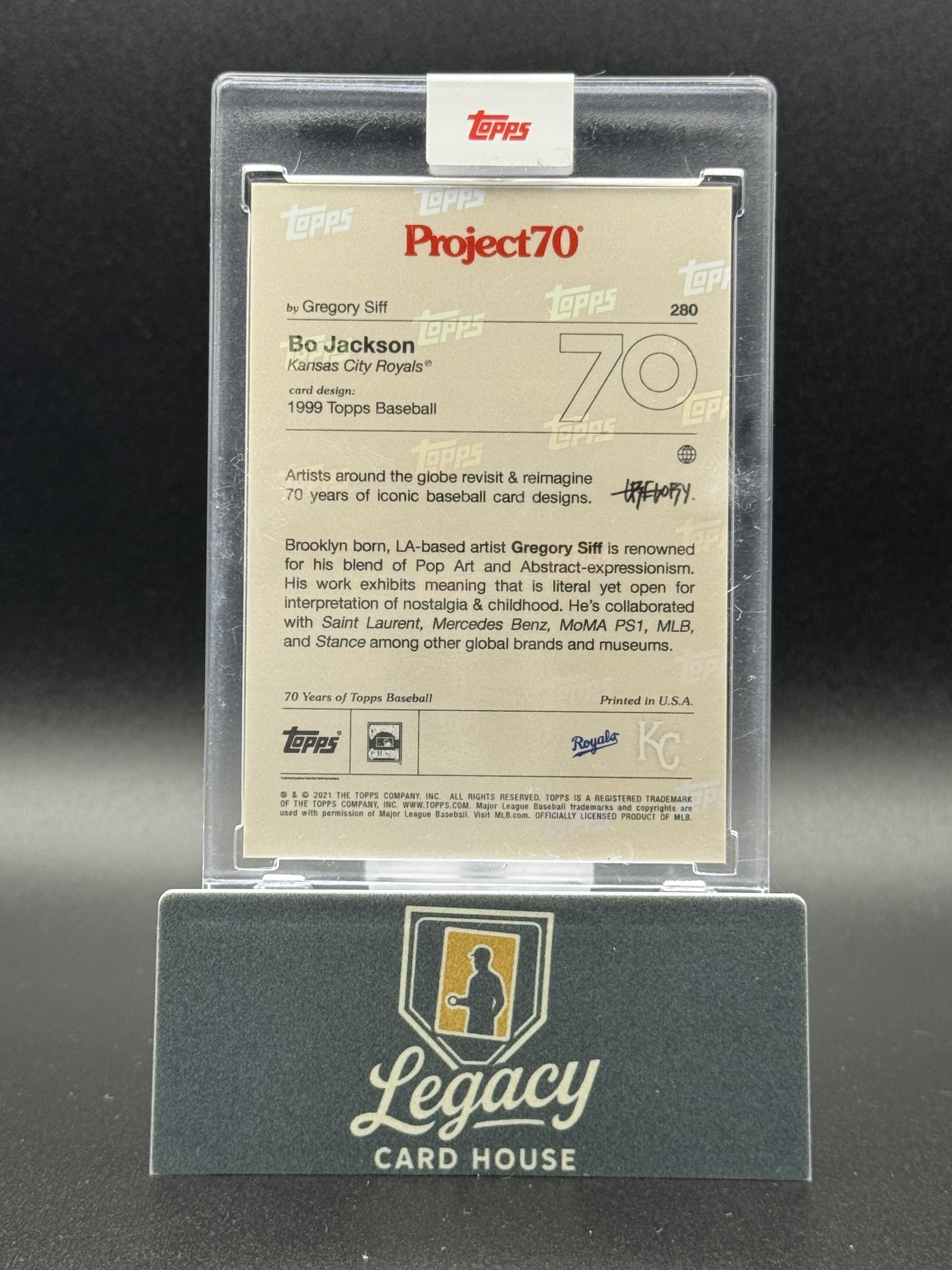 2021-22 Topps Project70 #280 Bo Jackson