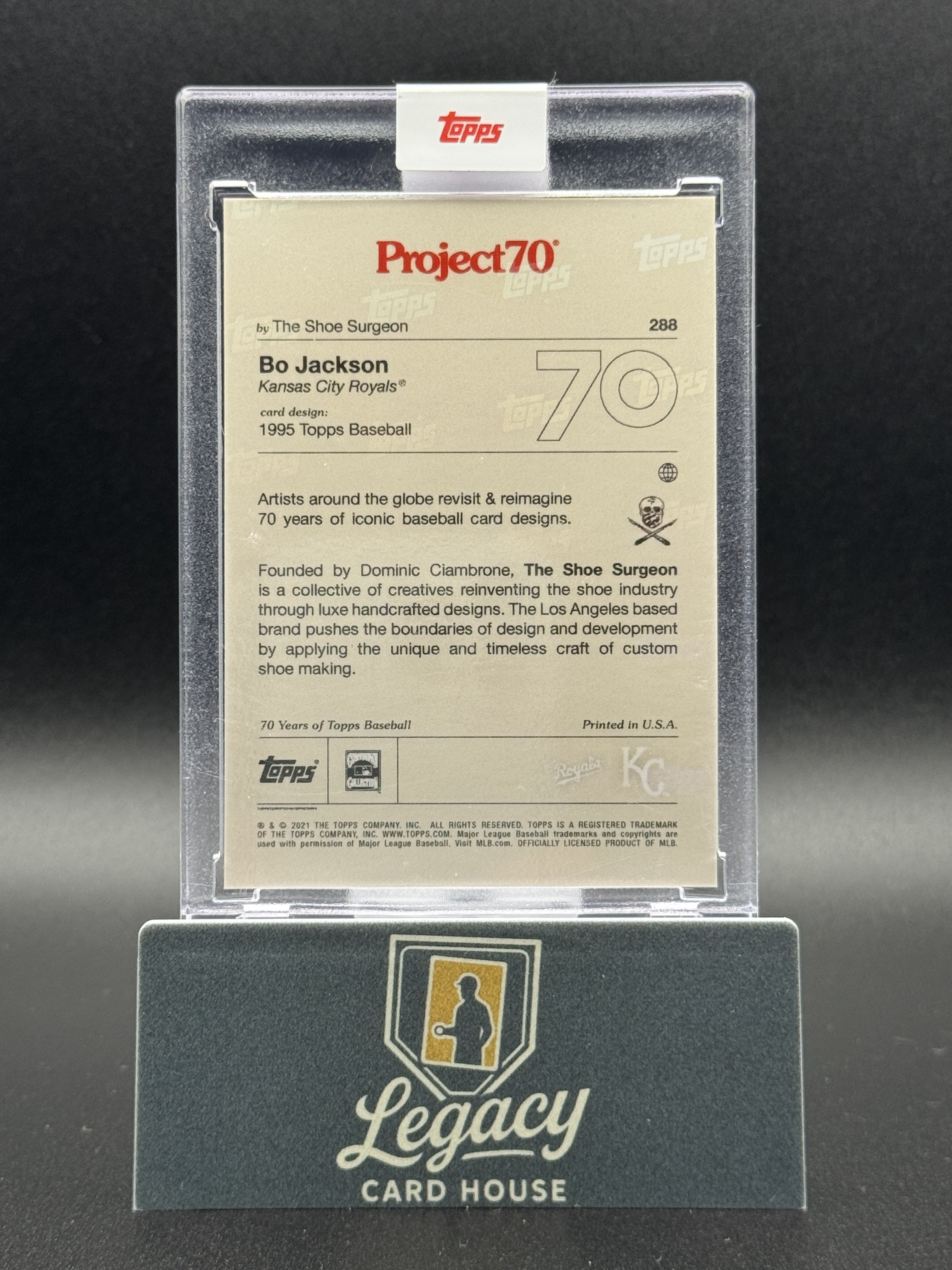 2021-22 Topps Project70 #288 Bo Jackson