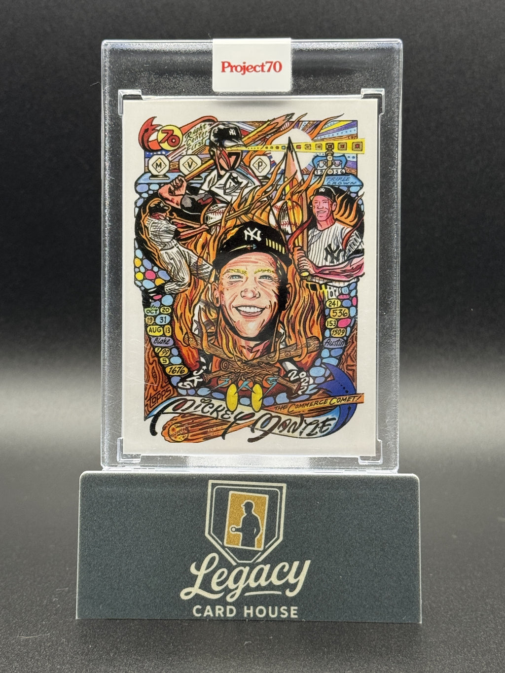 2021-22 Topps Project70 #885 Mickey Mantle