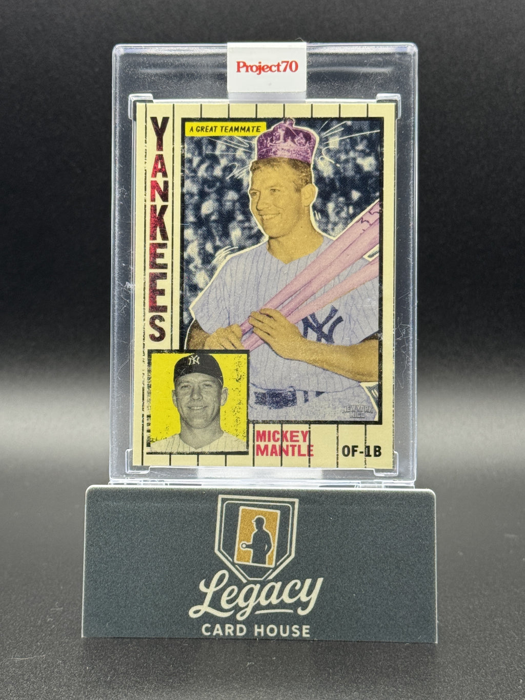 2021-22 Topps Project70 #284 Mickey Mantle