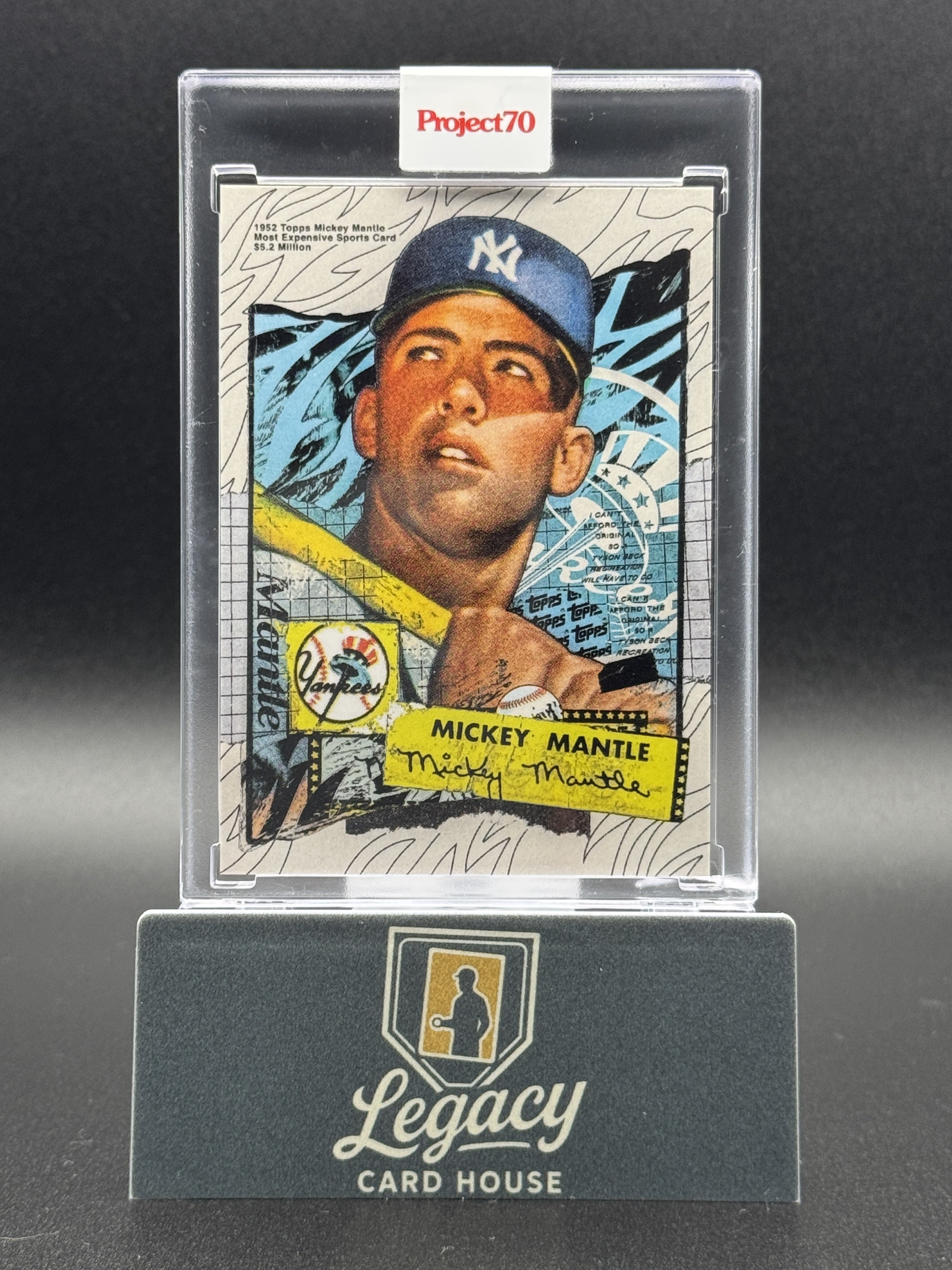 2021-22 Topps Project70 #121 Mickey Mantle