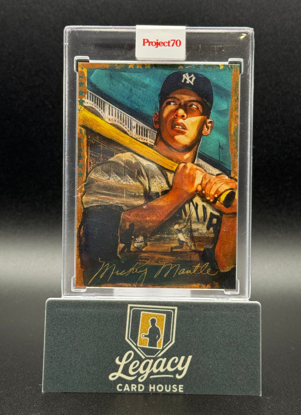 2021-22 Topps Project70 #100 Mickey Mantle