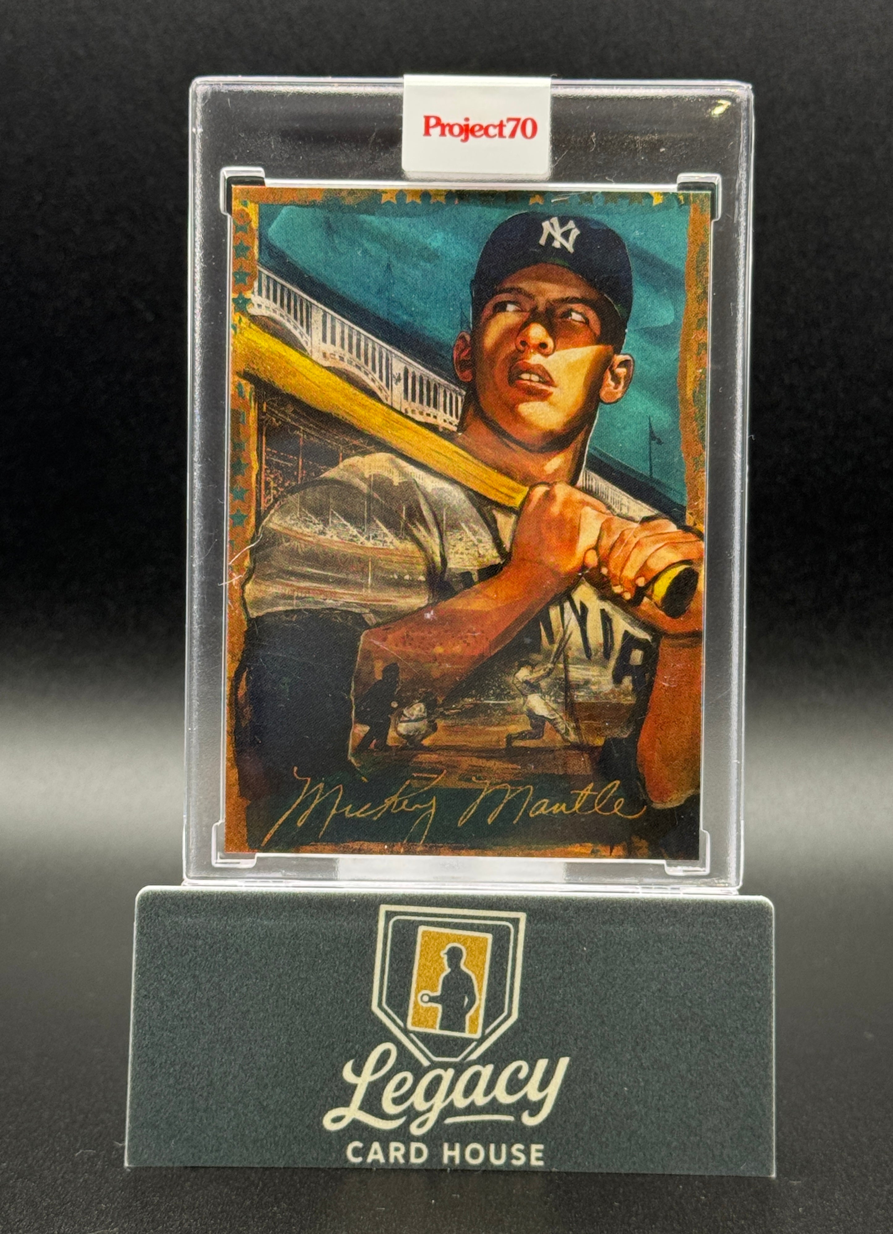 2021-22 Topps Project70 #100 Mickey Mantle