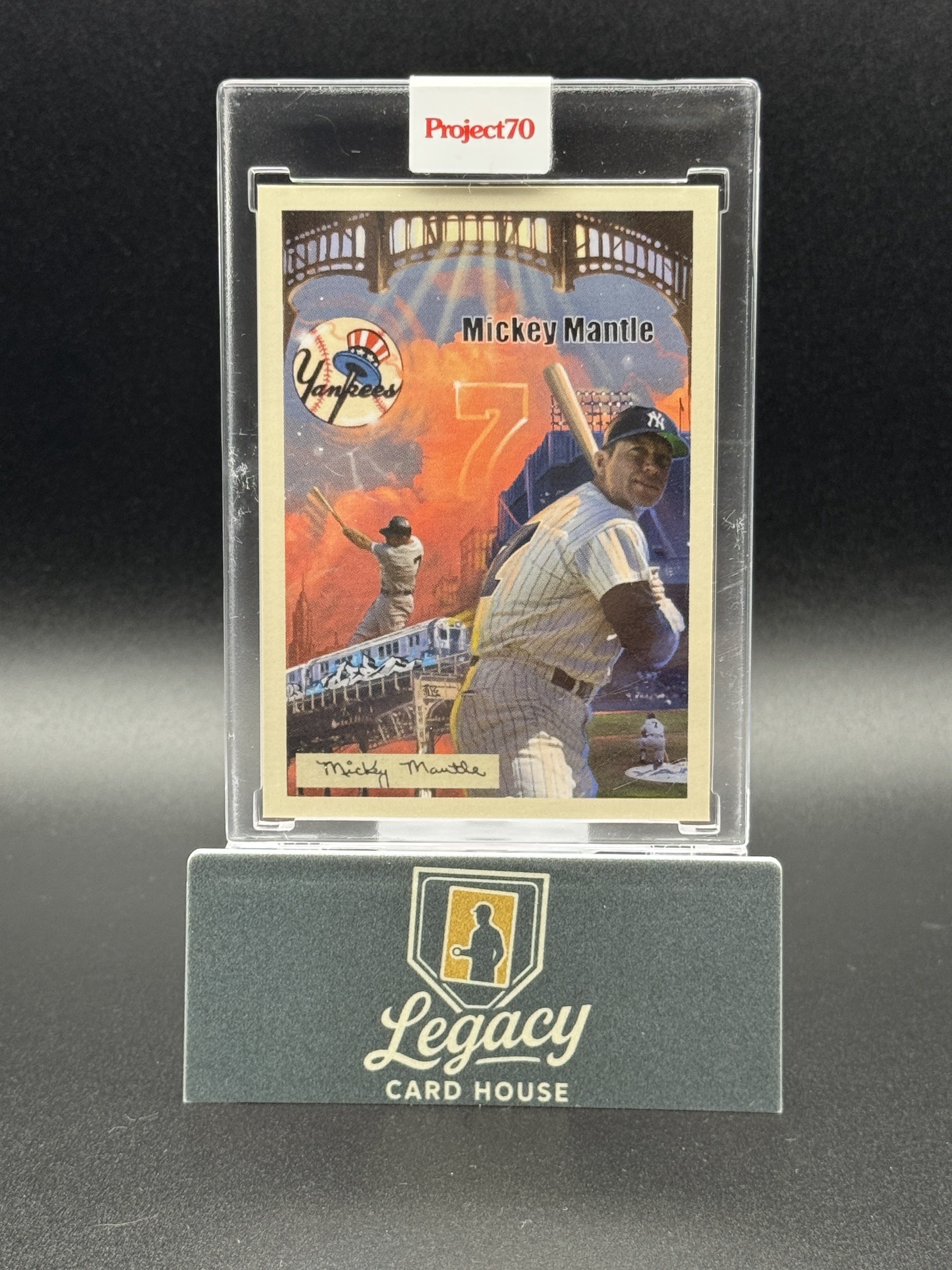 2021-22 Topps Project70 #260 Mickey Mantle