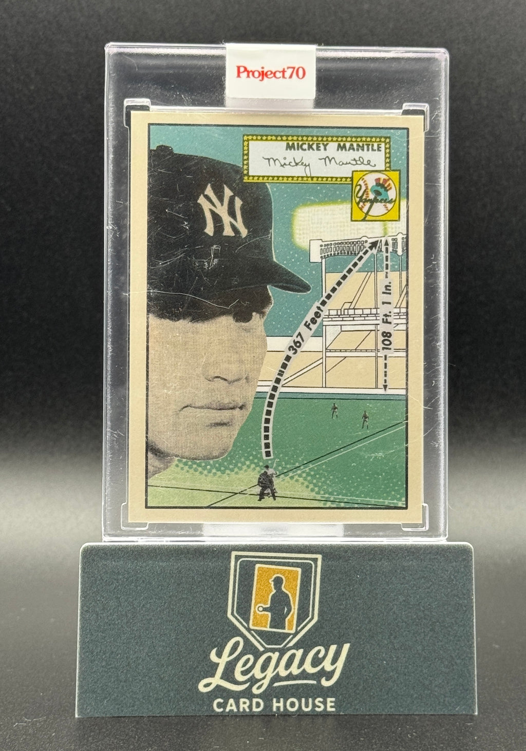 2021-22 Topps Project70 #705 Mickey Mantle