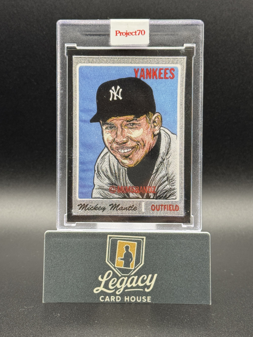 2021-22 Topps Project70 #343 Mickey Mantle