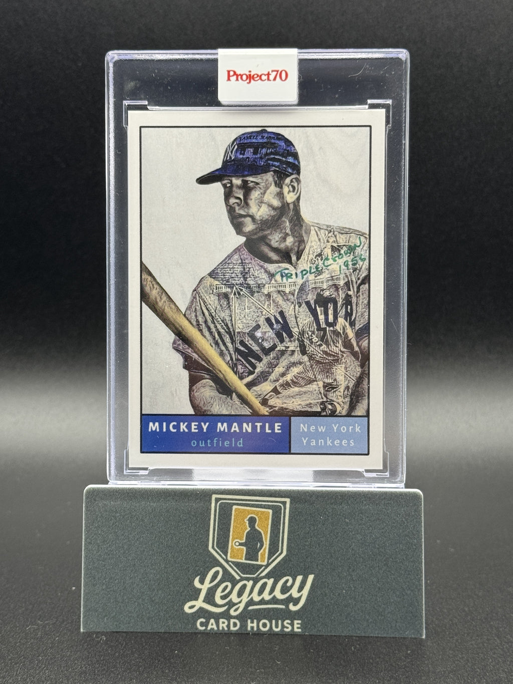 2021-22 Topps Project70 #473 Mickey Mantle