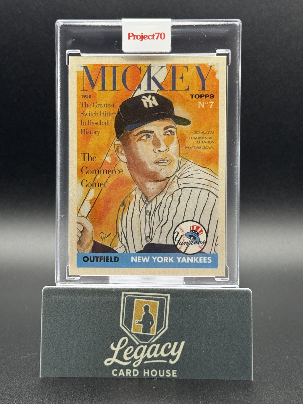 2021-22 Topps Project70 #262 Mickey Mantle