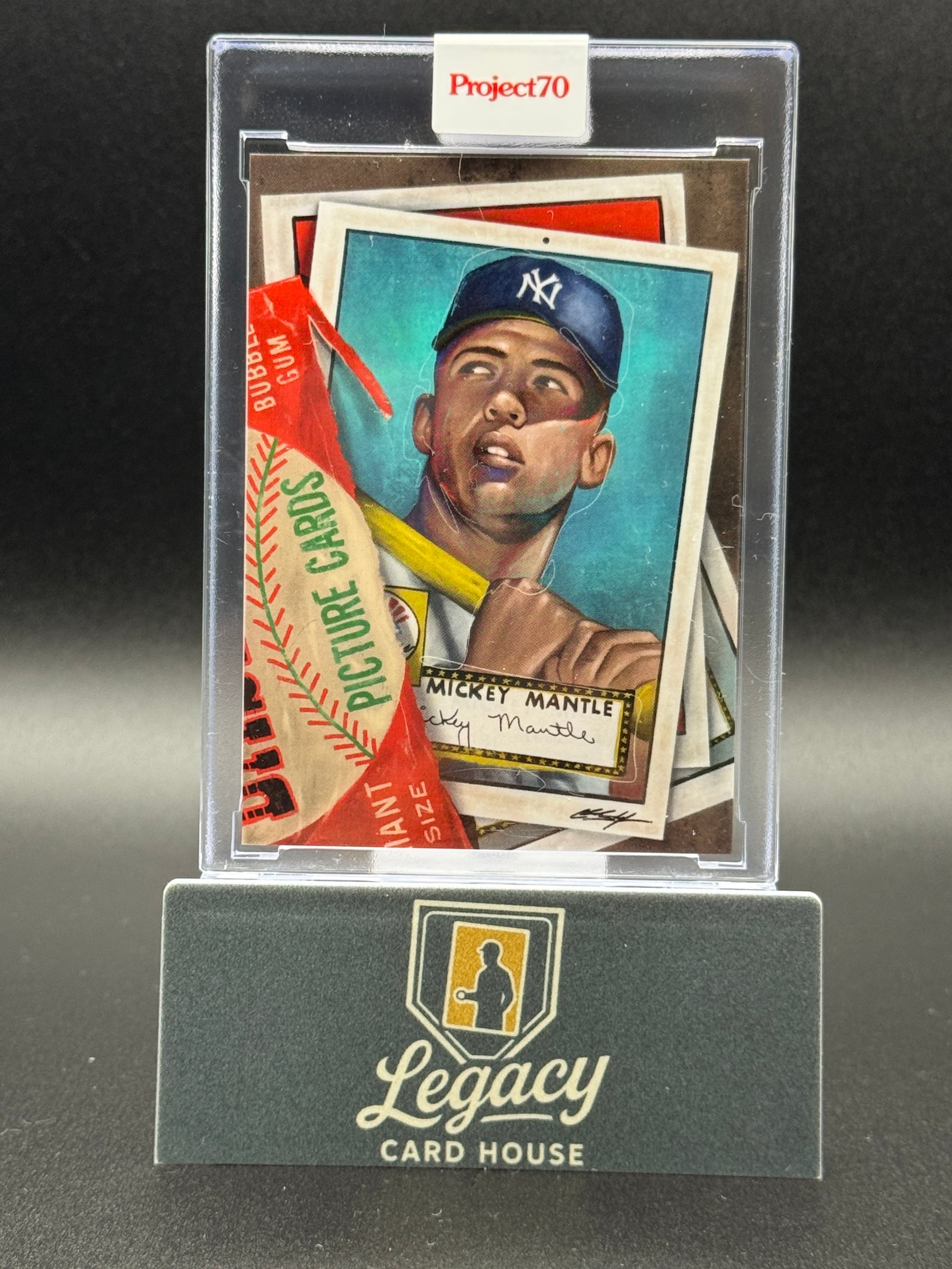 2021-22 Topps Project70 #624 Mickey Mantle