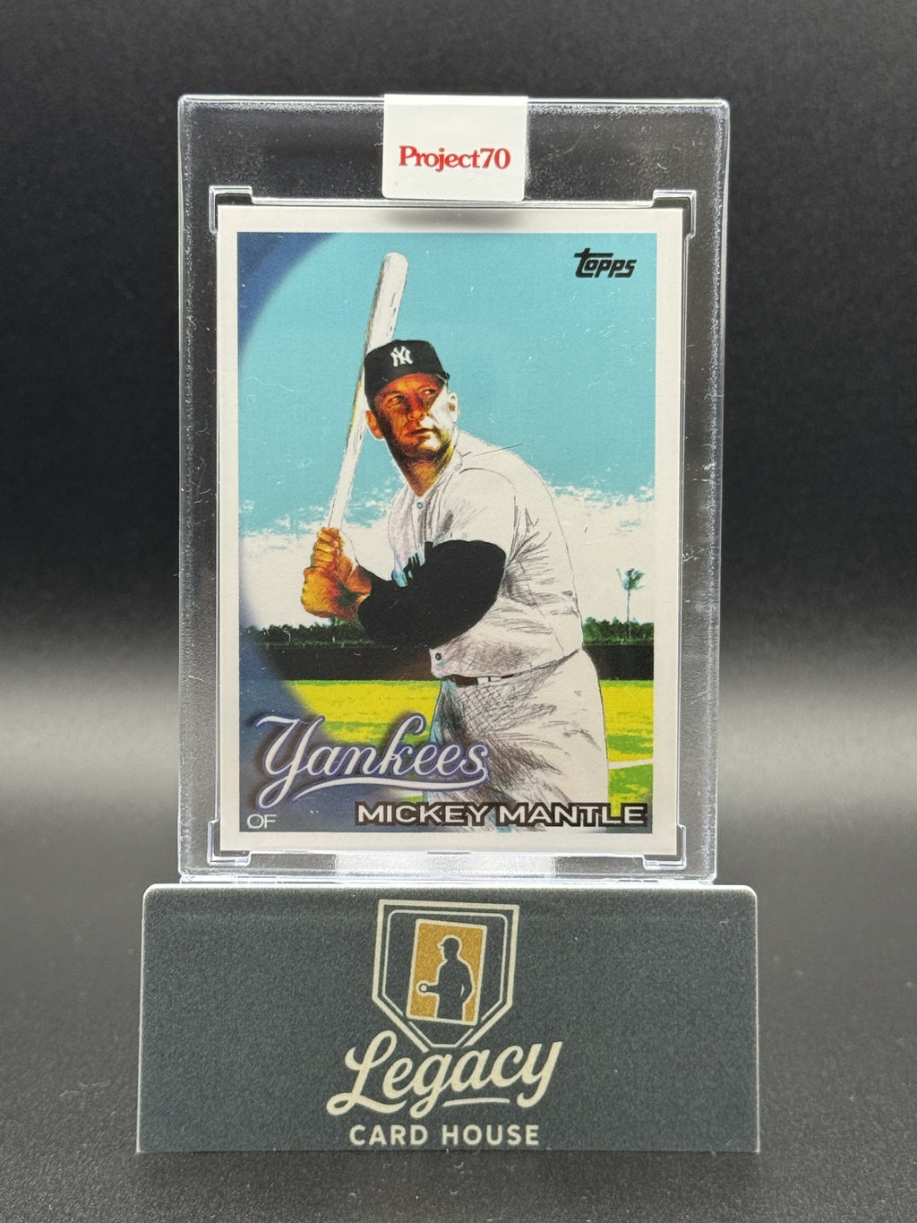 2021-22 Topps Project70 #451 Mickey Mantle